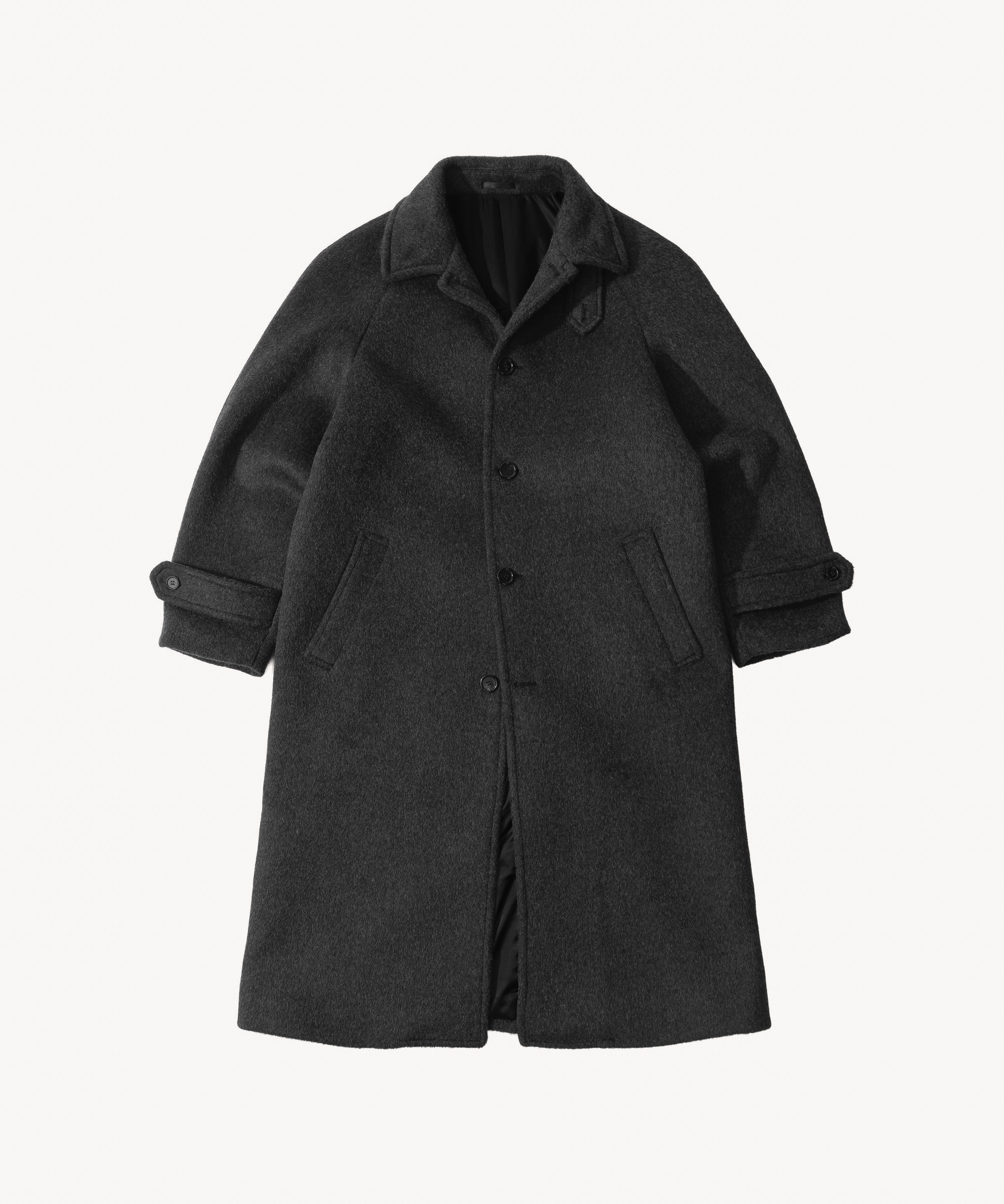 THE BALMACAAN COAT - DARK GREY | BRUT CLOTHING | Worldwide