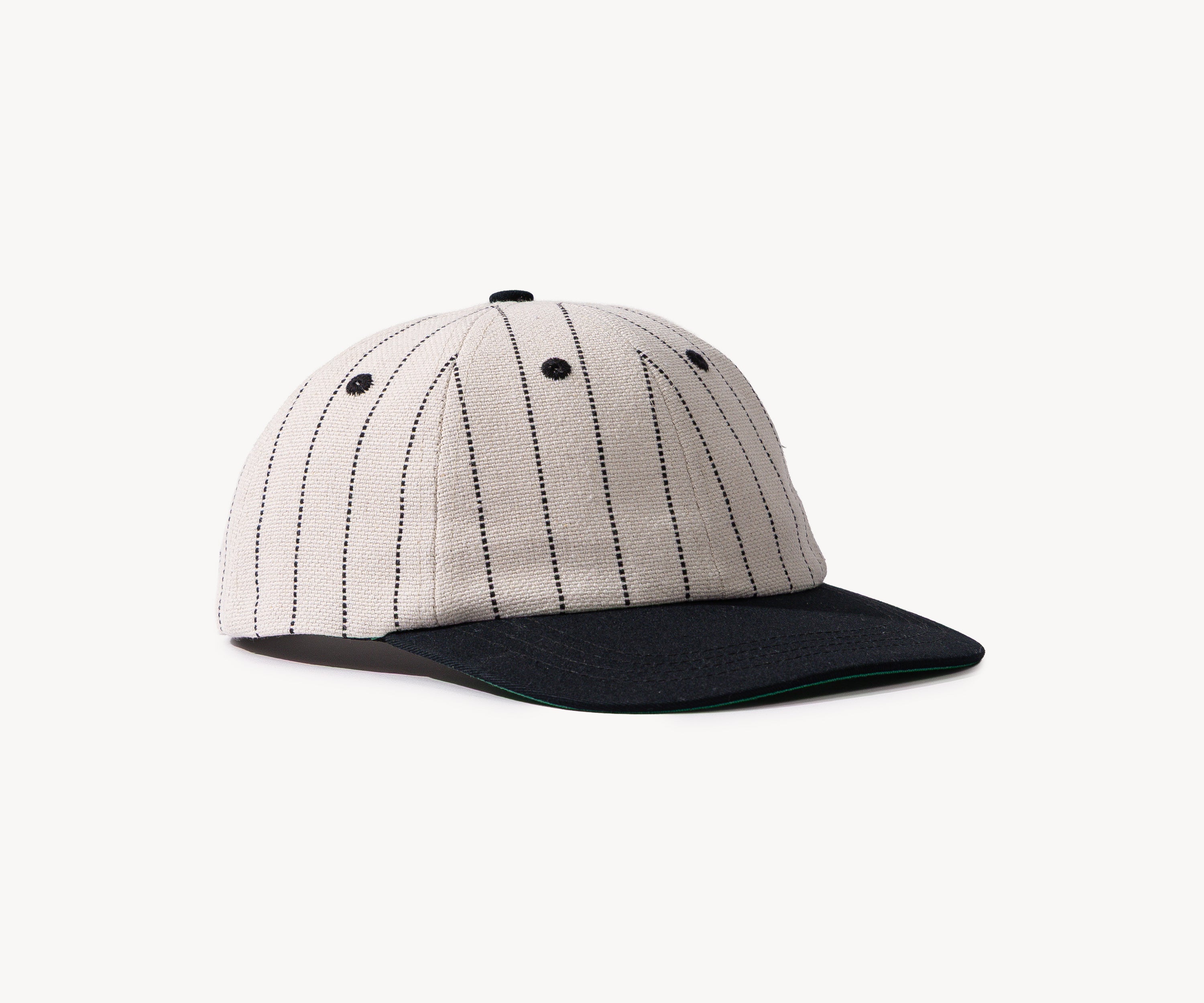 THE BASEBALL CAP Hats and Caps ECRU / BLACK - BRUT Clothing US