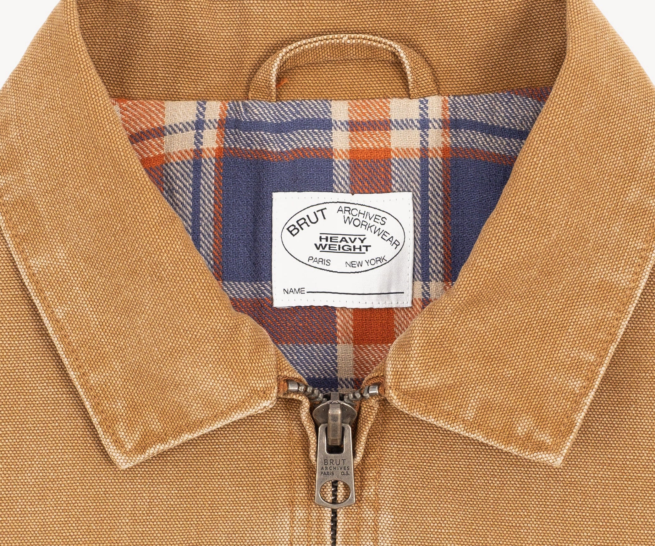 THE BEIRING JACKET Coats & Jackets X-SMALL / DUCK BROWN - BRUT Clothing US