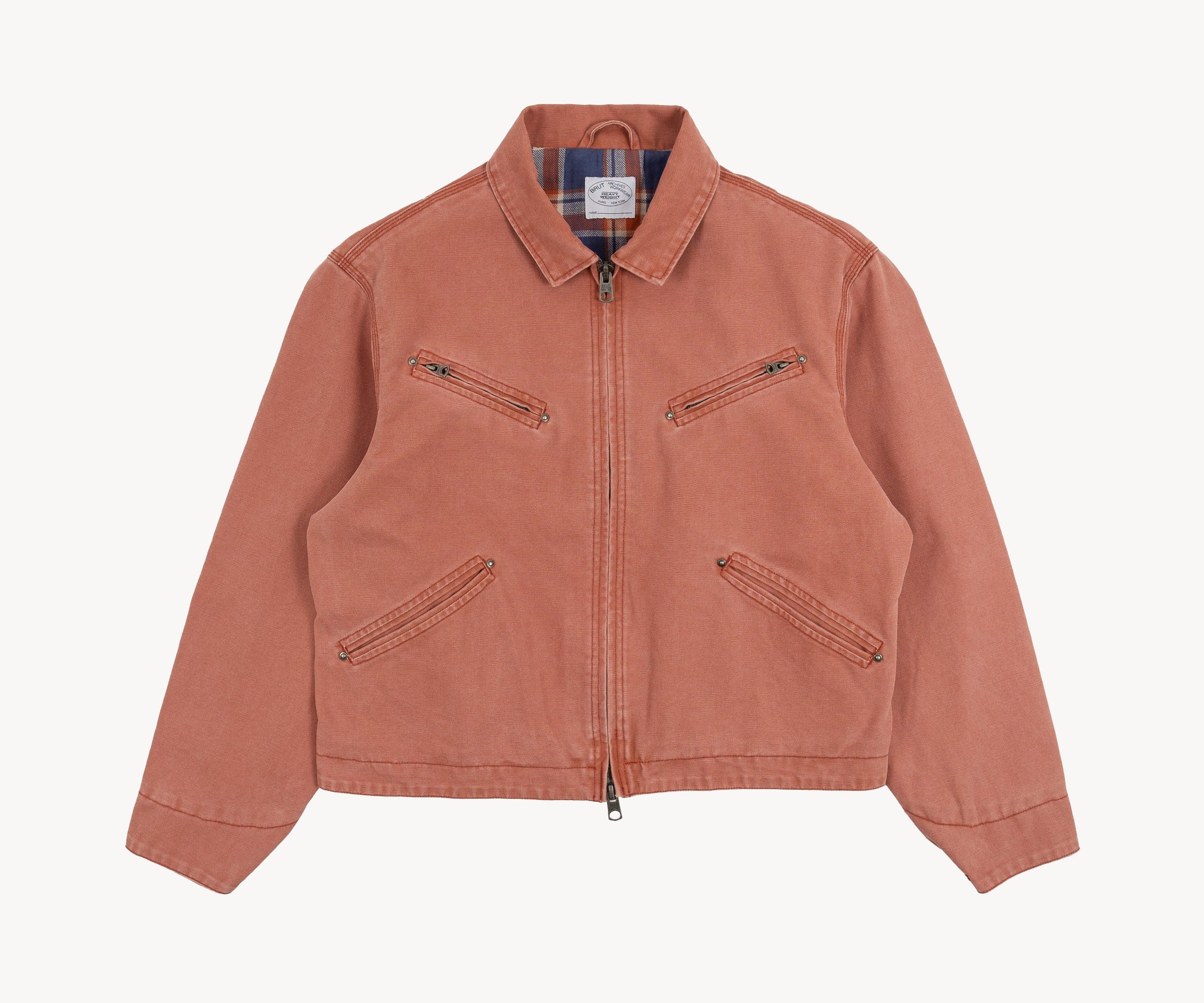 THE BEIRING JACKET Coats & Jackets X-SMALL / PINK - BRUT Clothing US