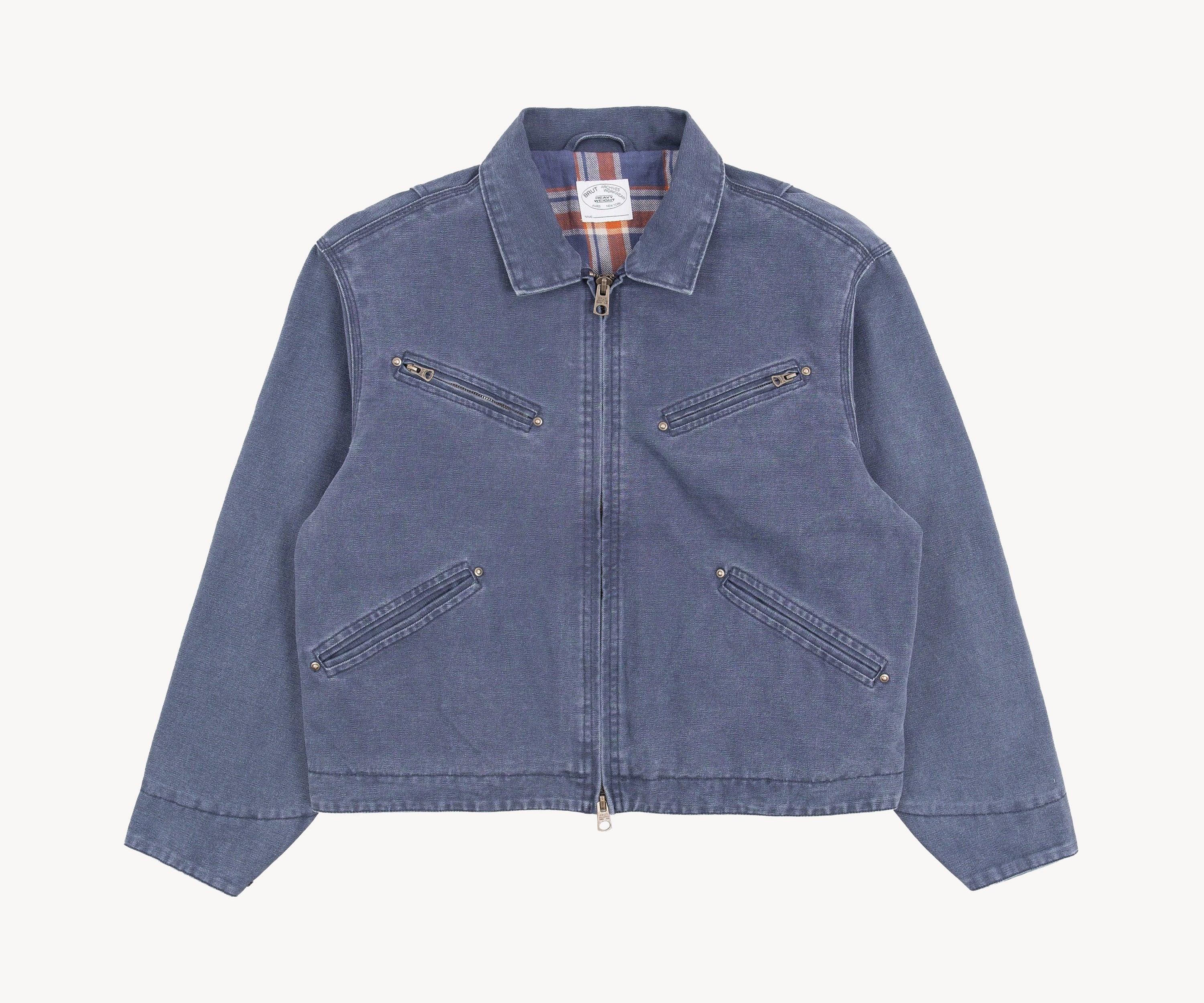 THE BEIRING JACKET Coats & Jackets X-SMALL / BLUE - BRUT Clothing US