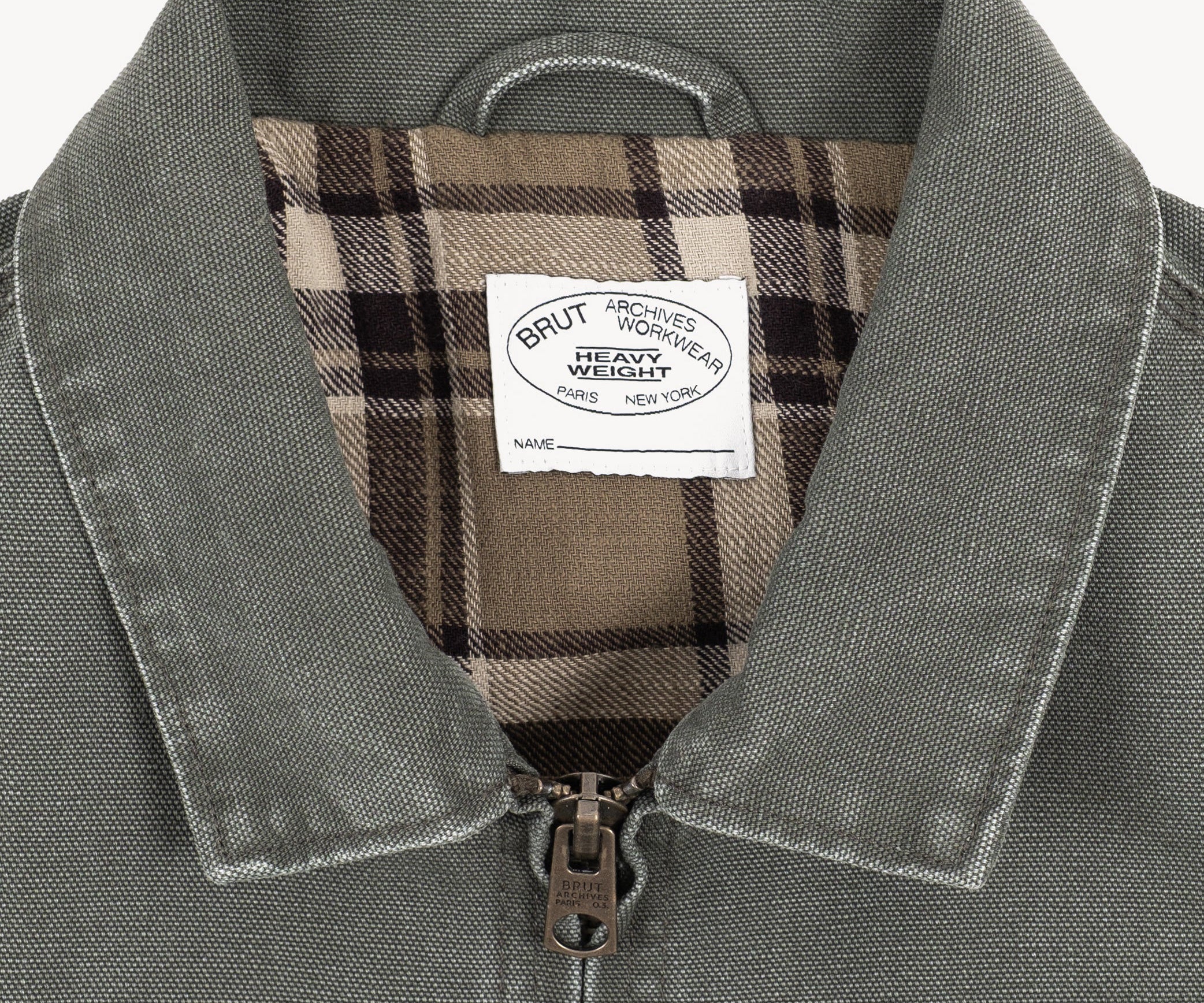 THE BEIRING JACKET Coats & Jackets X-SMALL / SLATE GREEN - BRUT Clothing US
