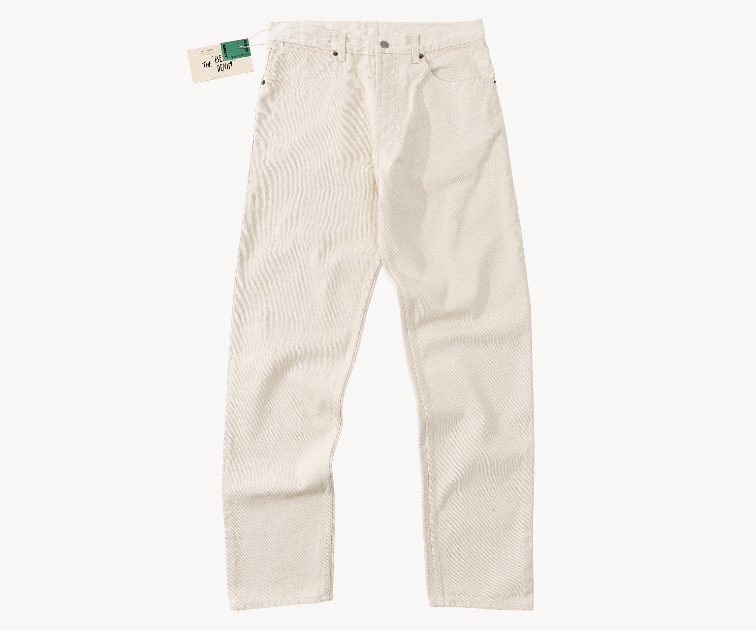 THE BEST DENIM Pants US26 / NATURAL - BRUT Clothing US
