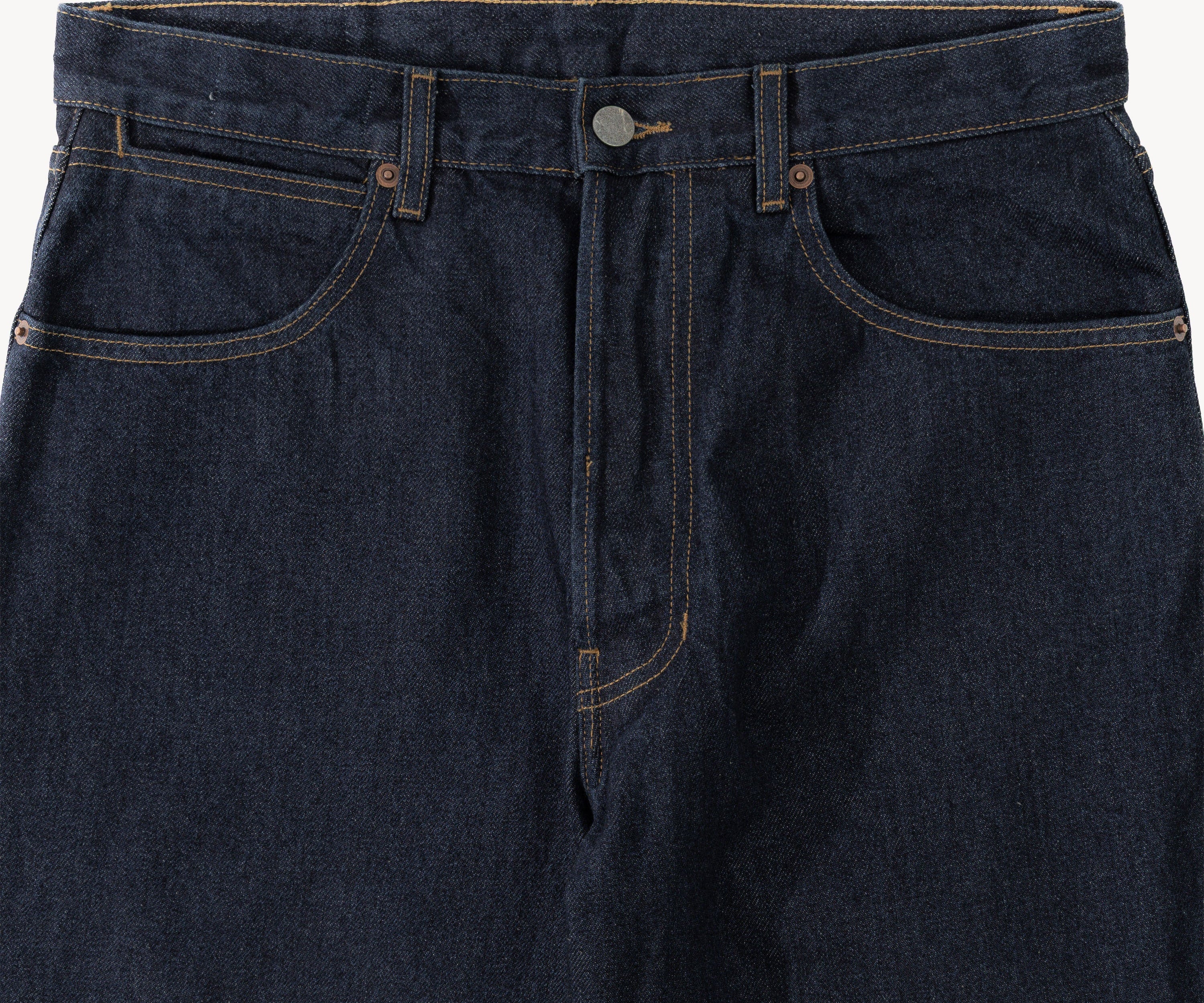 THE BEST DENIM Pants US26 / RAW INDIGO - BRUT Clothing US