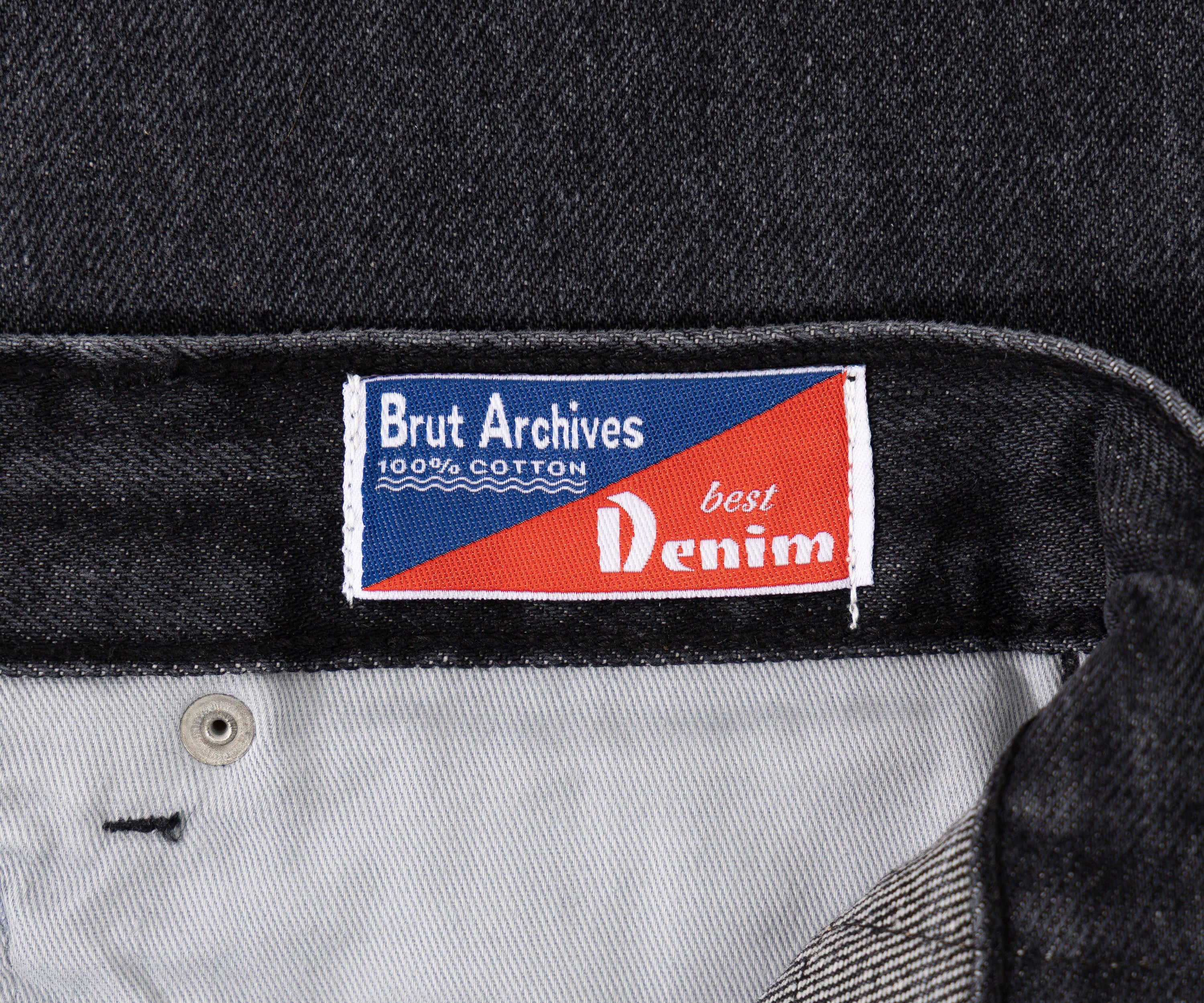 THE BEST DENIM Pants US26 / BLACK - BRUT Clothing US