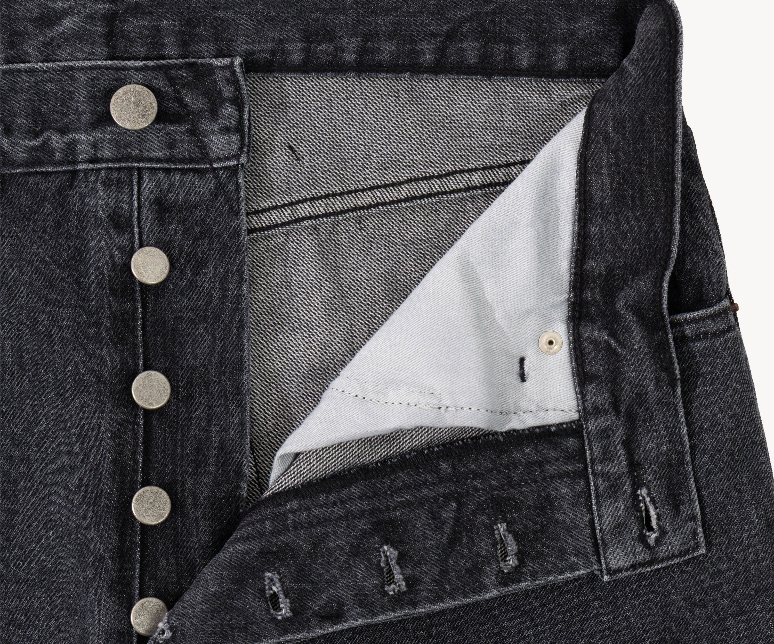 THE BEST DENIM Pants US26 / BLACK - BRUT Clothing US