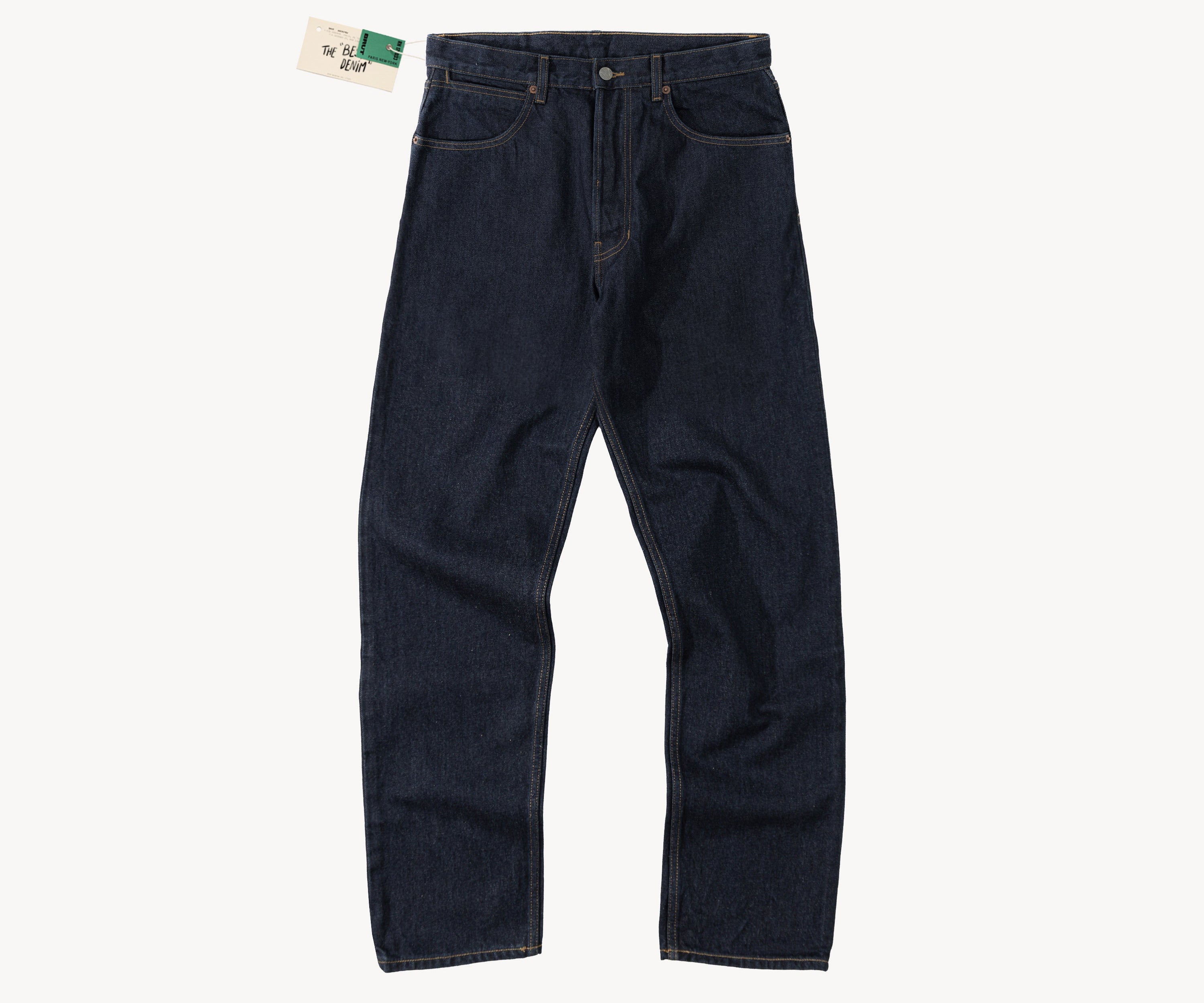 THE BEST DENIM Pants US26 / RAW INDIGO - BRUT Clothing US