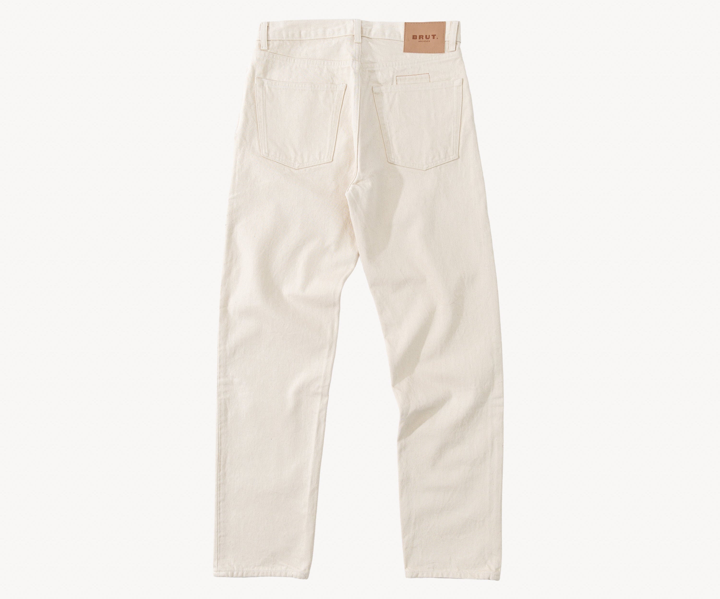 THE BEST DENIM Pants US26 / NATURAL - BRUT Clothing US