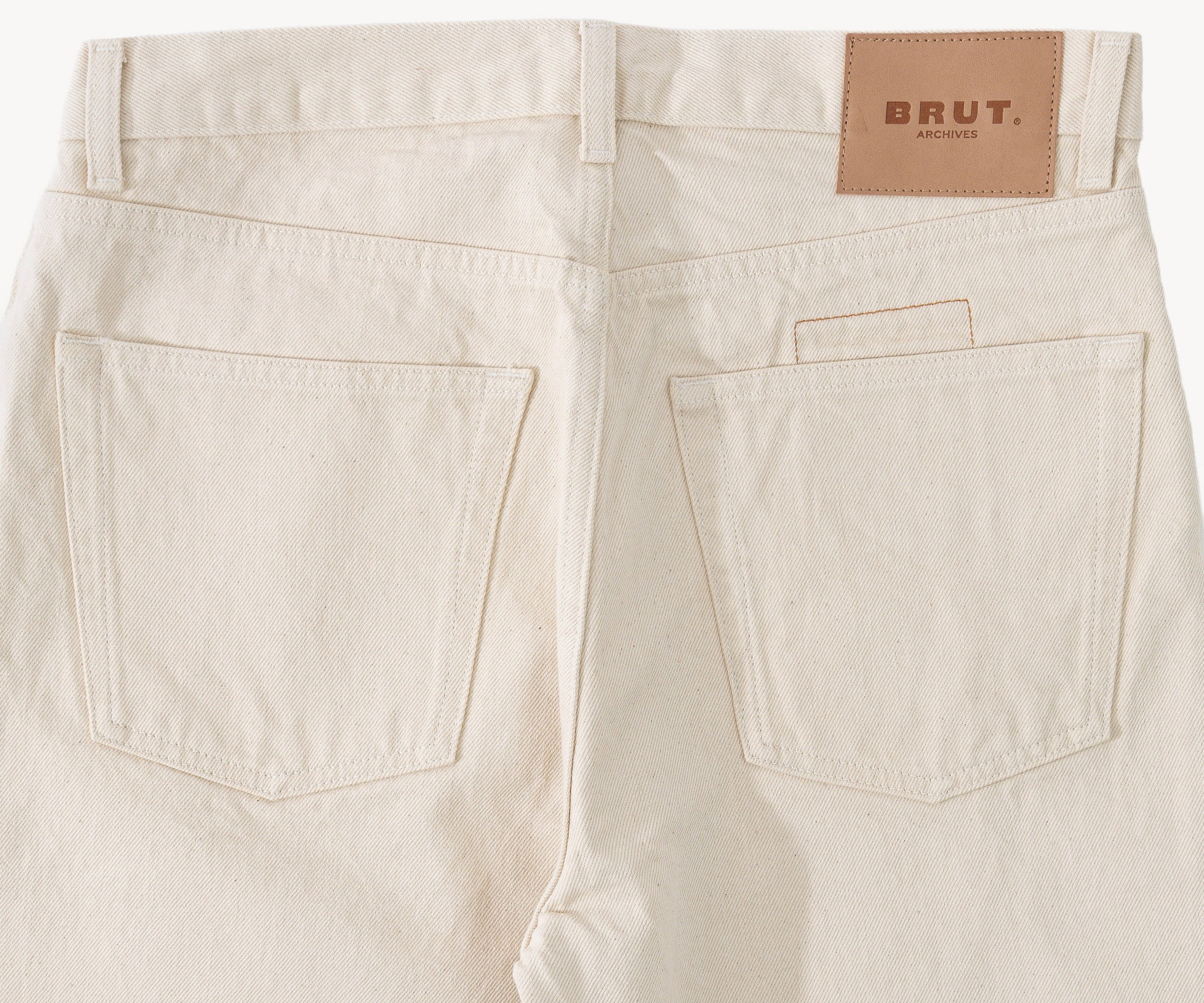 THE BEST DENIM Pants US26 / NATURAL - BRUT Clothing US