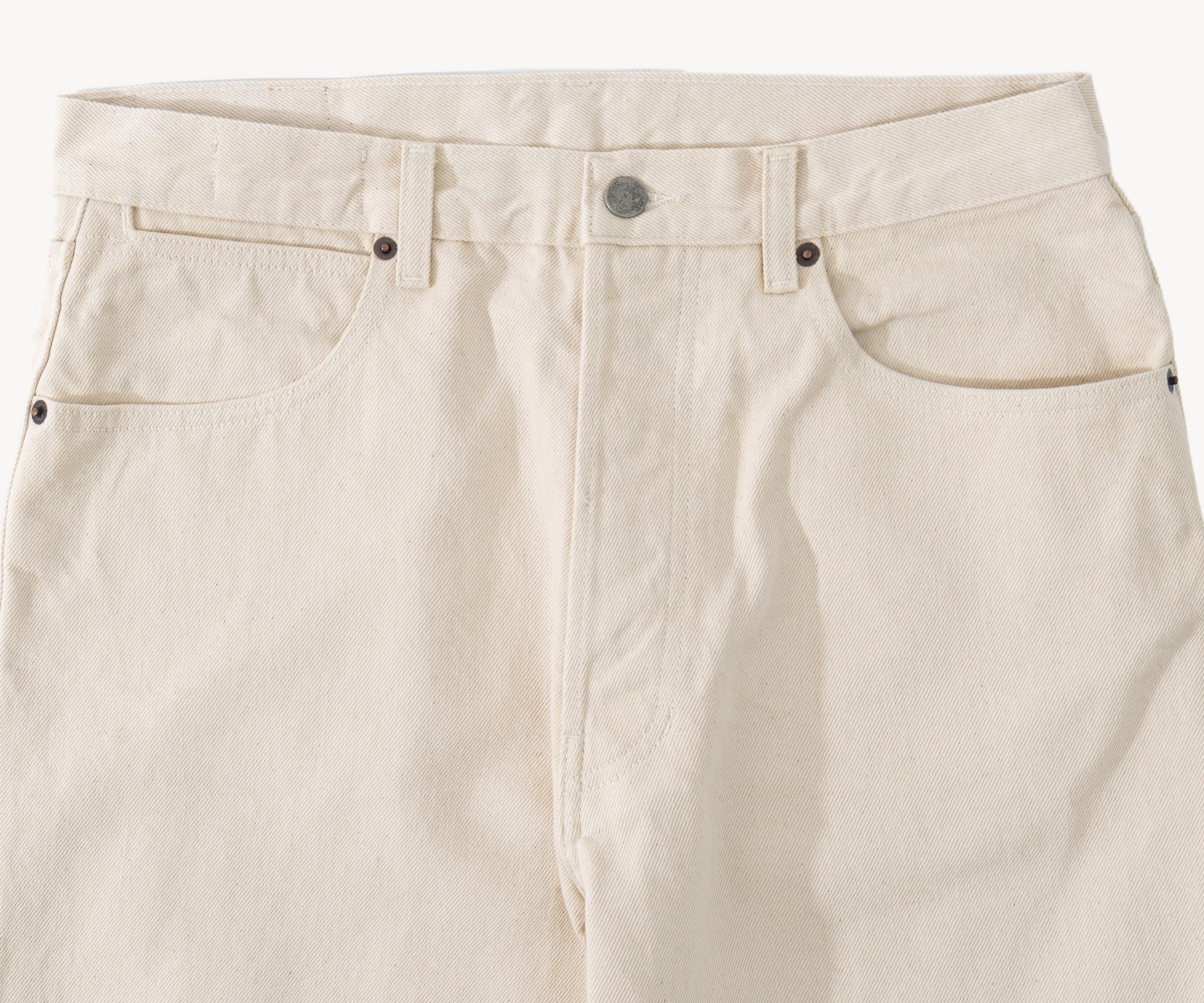THE BEST DENIM Pants US26 / NATURAL - BRUT Clothing US