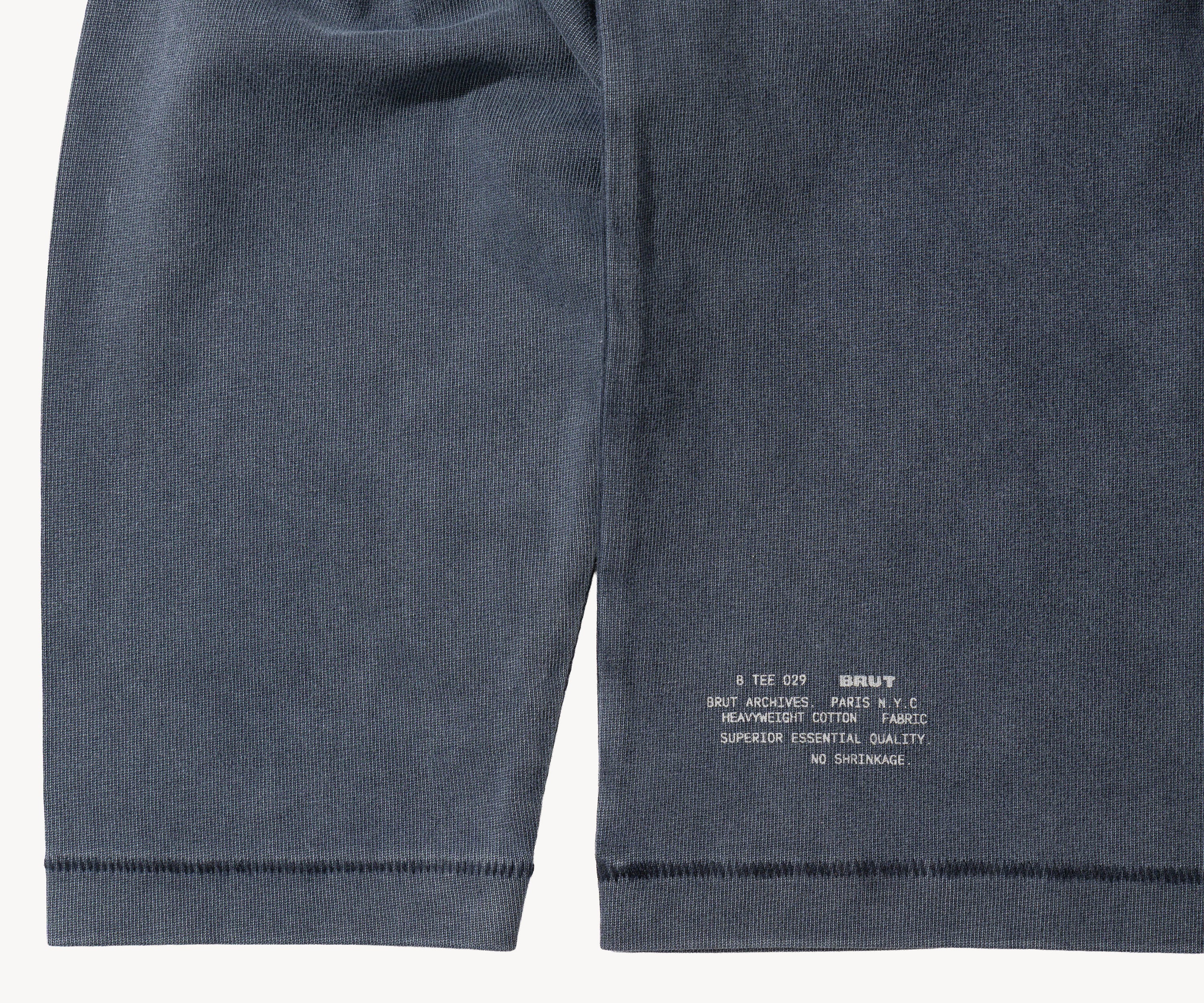 THE BEST LONG SLEEVES POCKET T-SHIRT T-Shirts X-SMALL / NAVY - BRUT Clothing US