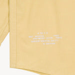THE BEST POPLIN SHIRT Shirts X-SMALL / YELLOW - BRUT Clothing US