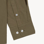 THE BEST POPLIN SHIRT Shirts X-SMALL / OLIVE GREEN - BRUT Clothing US