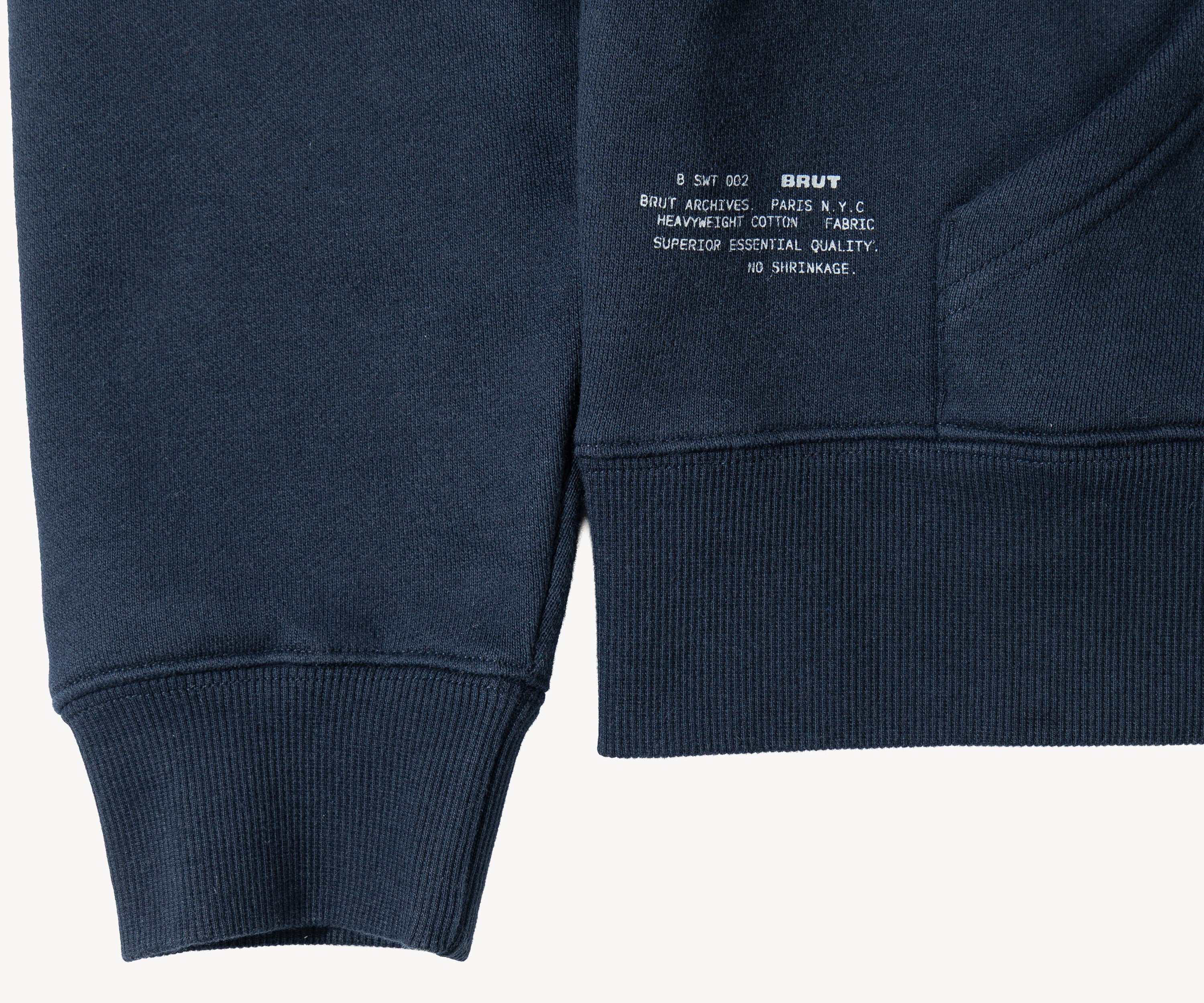 THE BEST SWEAT Sweatshirts X-SMALL / NAVY - BRUT Clothing US