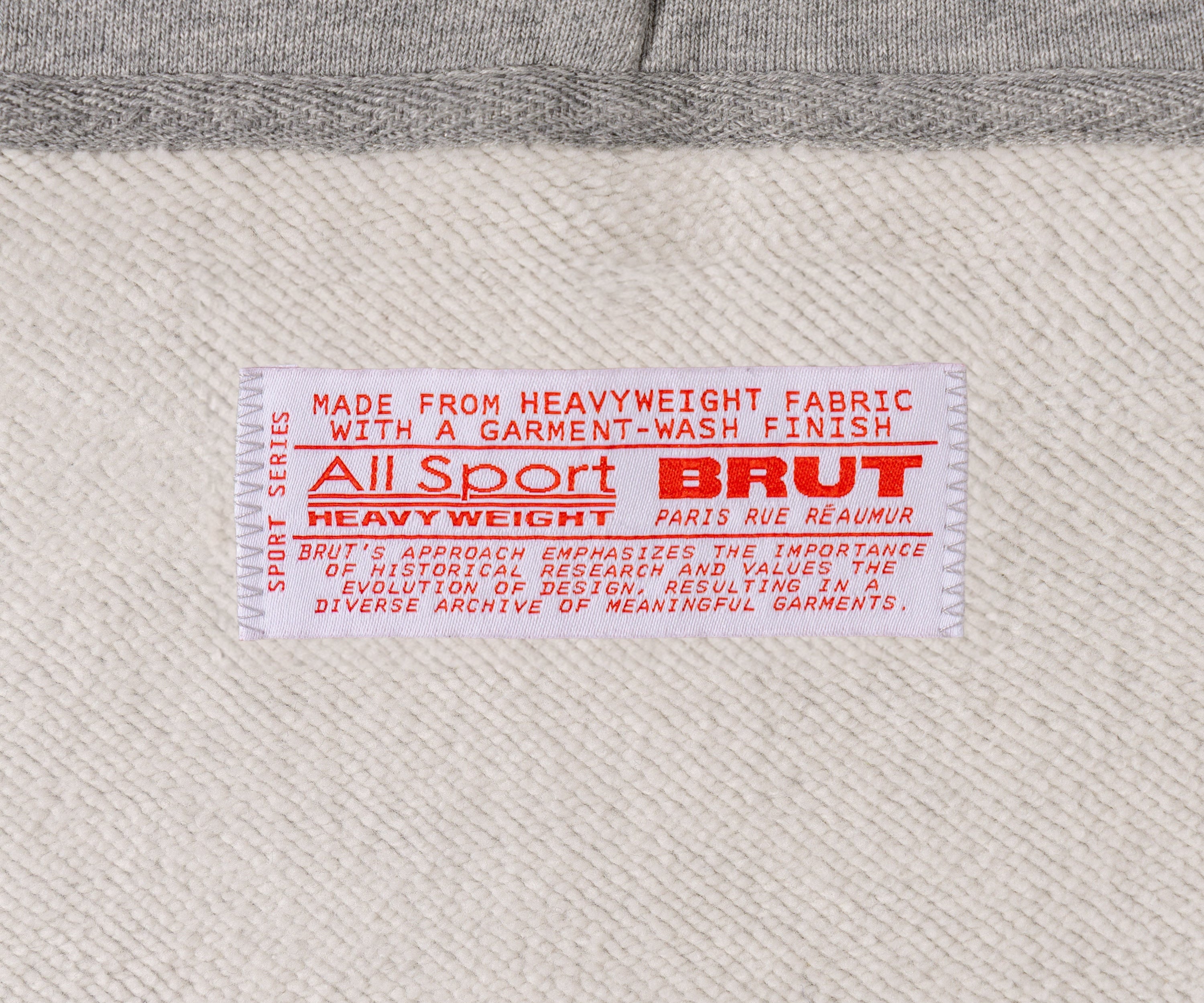 THE BEST SWEAT Sweatshirts X-SMALL / DARK HEATHER GREY - BRUT Clothing US