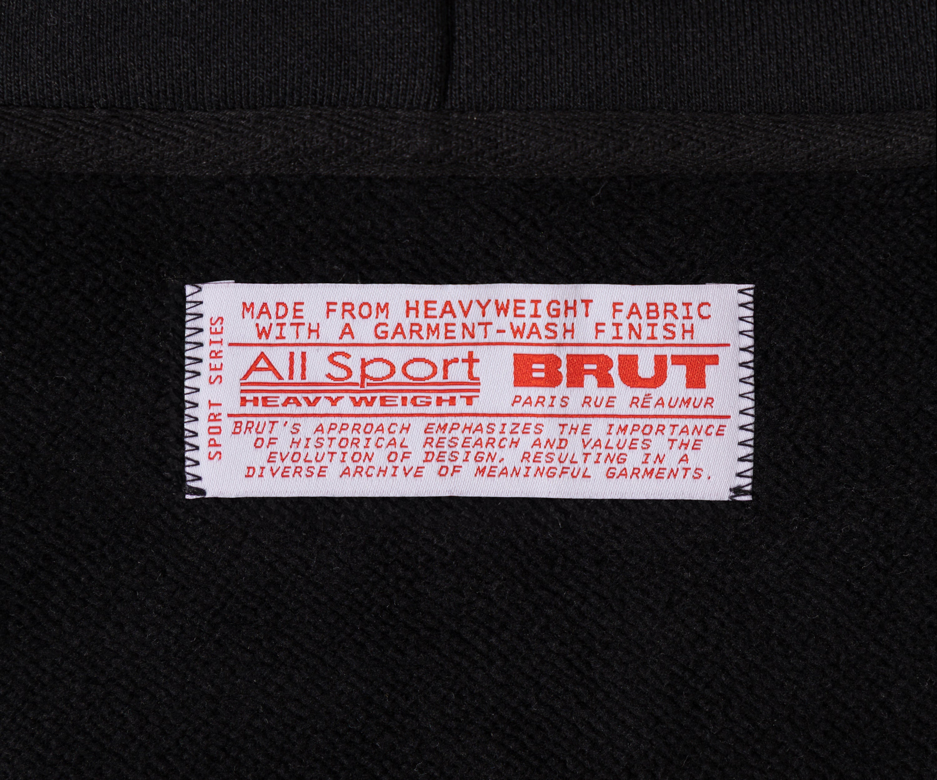 THE BEST SWEAT Sweatshirts X-SMALL / BLACK - BRUT Clothing US