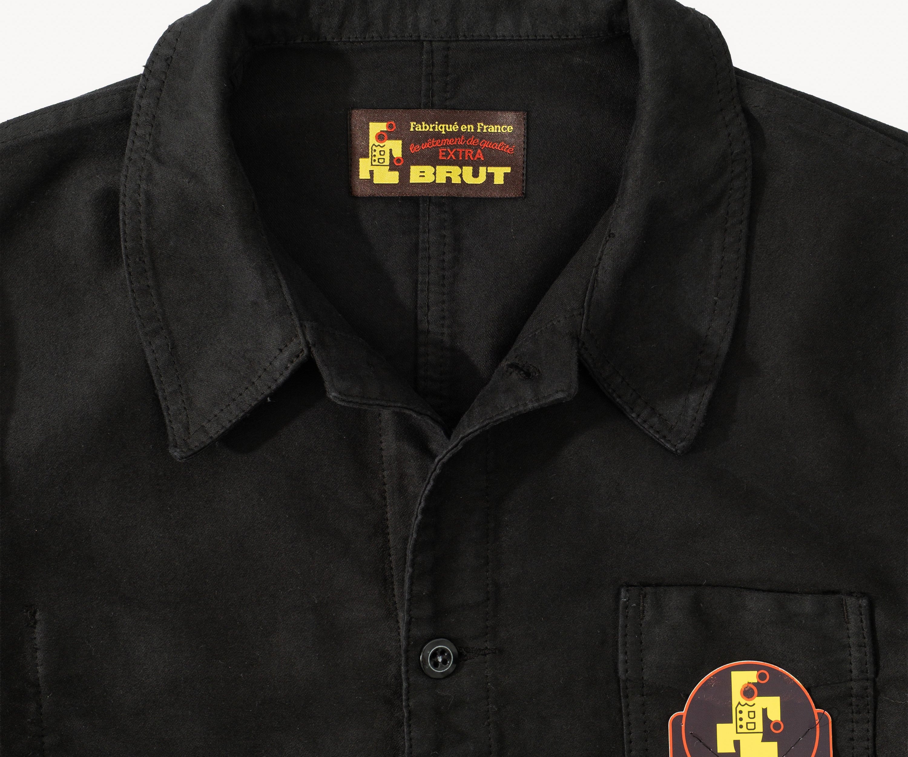 REWORK® WORK JACKET Coats & Jackets SMALL / BLACK - BRUT Clothing US