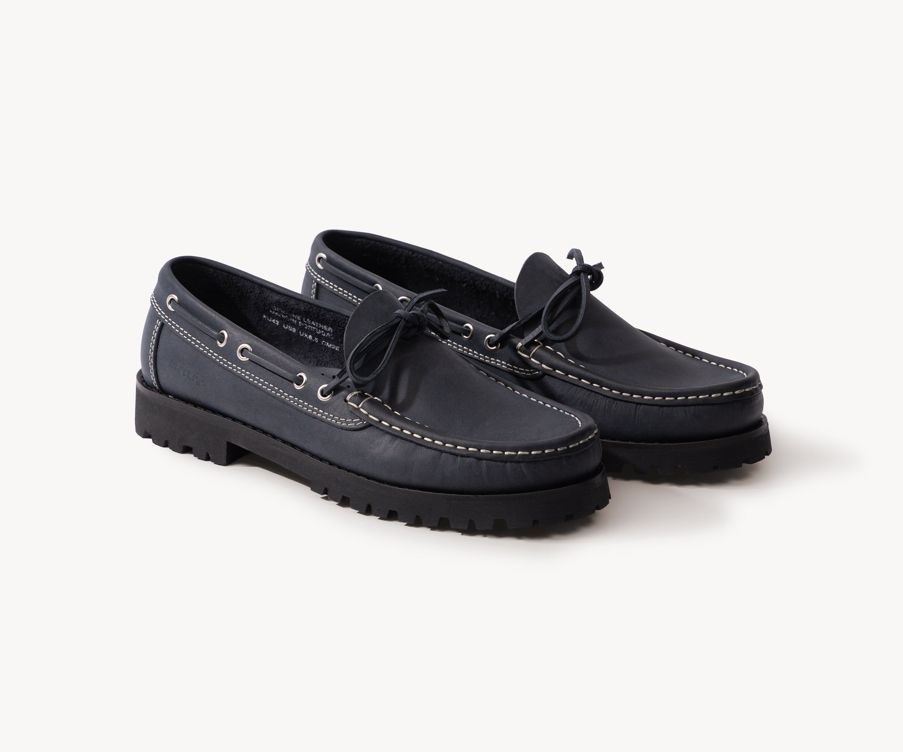 THE BOAT SHOES Socks and Shoes 39EU / 6.5US / BLUE - BRUT Clothing US