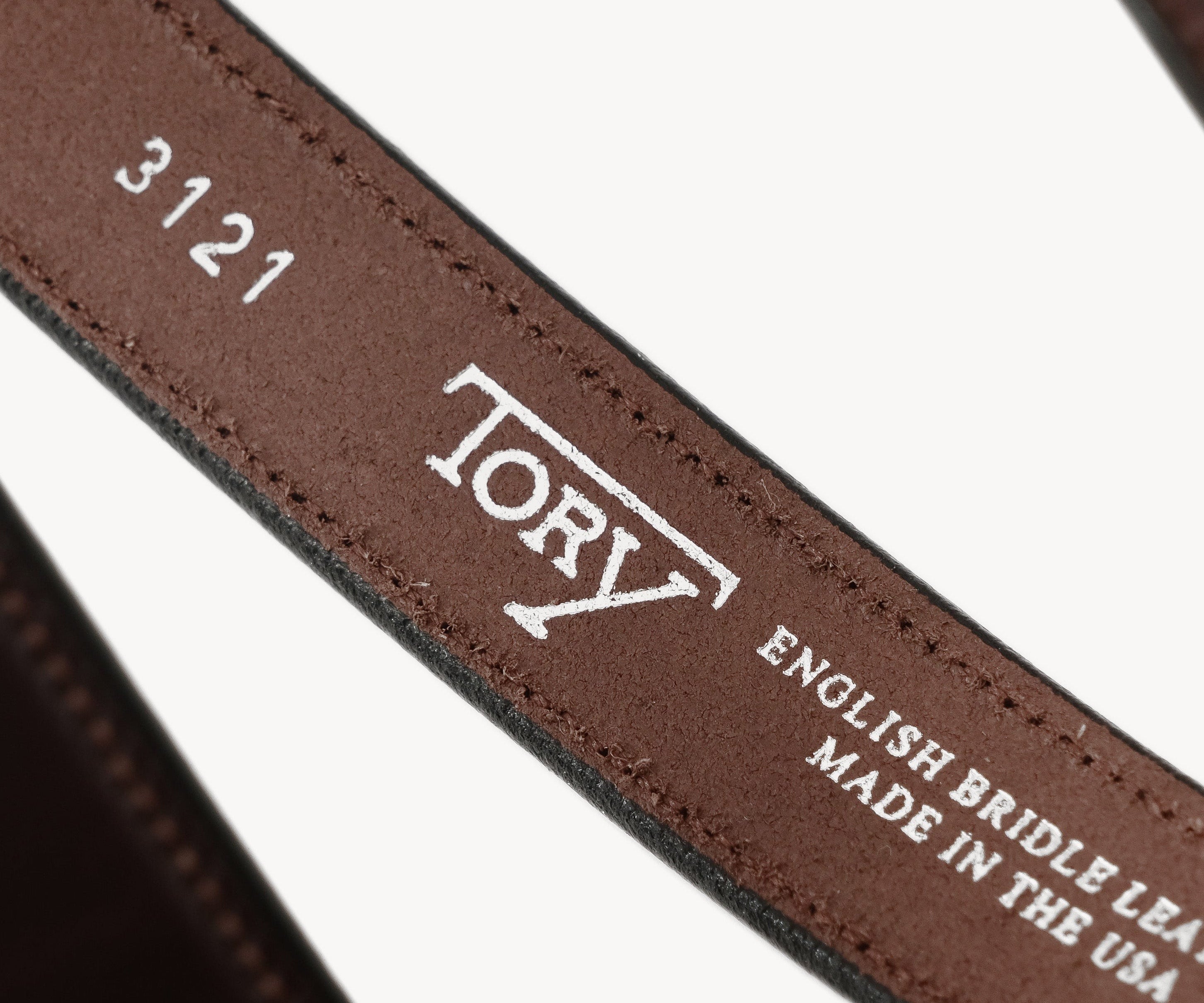 THE MACADAM BELT Belts SIZE 0 / HAVANA - BRUT Clothing US