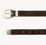 THE MACADAM BELT Belts SIZE 0 / HAVANA - BRUT Clothing US