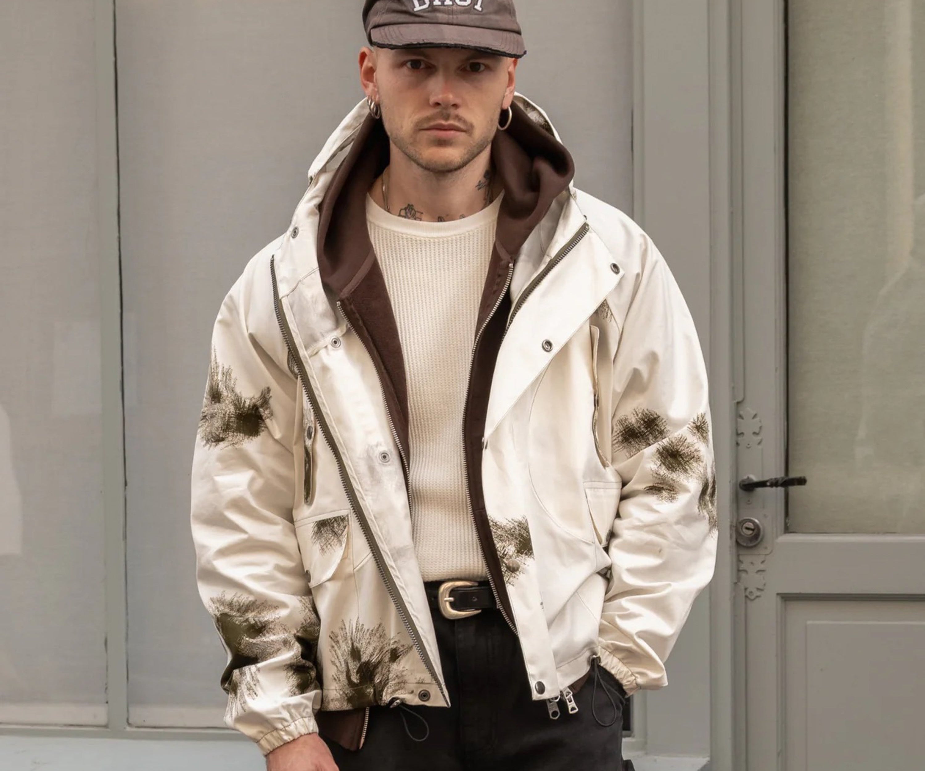 REWORK® WADER JACKET Coats & Jackets SMALL / SNOW WHITE CAMO - BRUT Clothing US