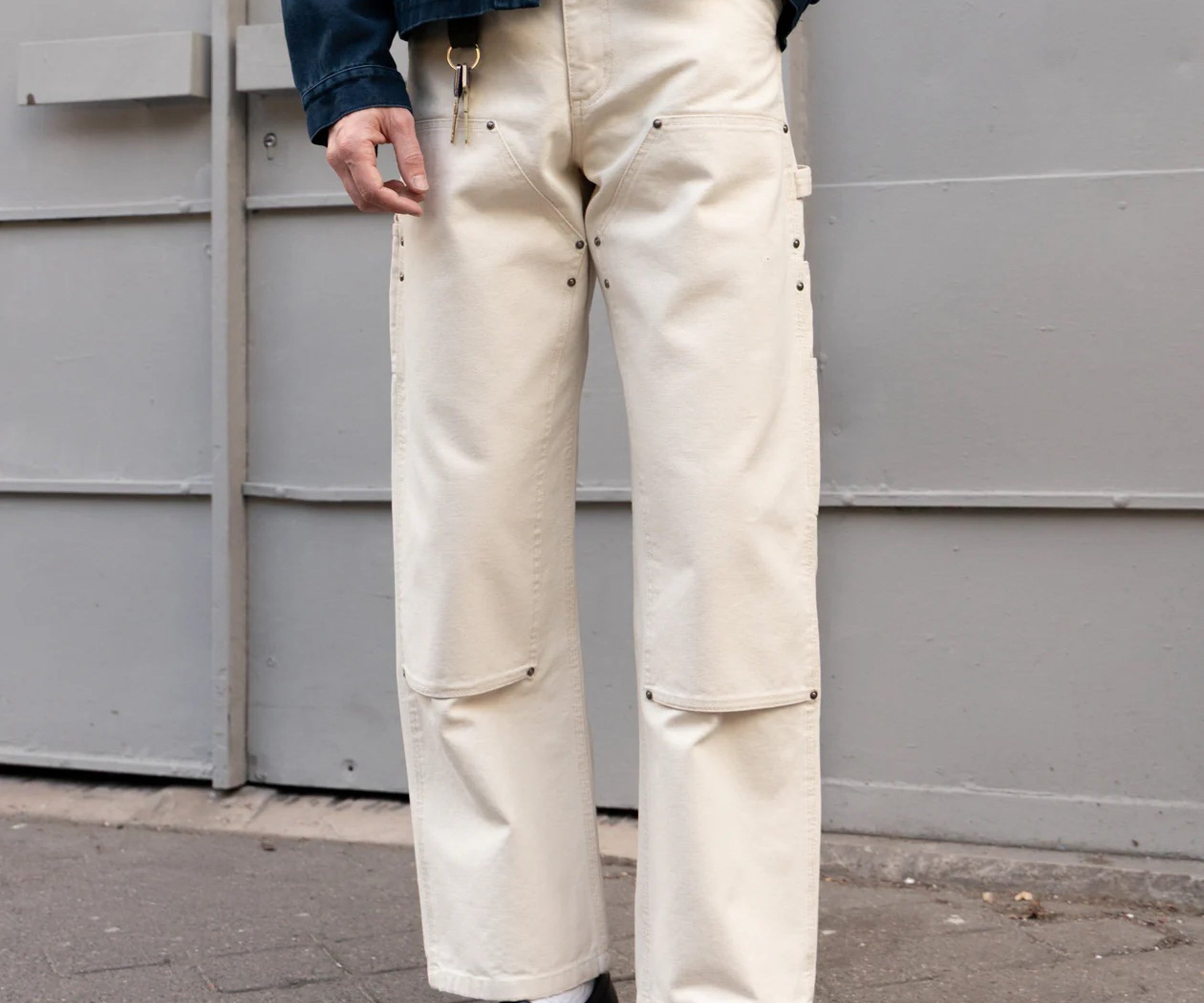 THE TILER WORK PANTS Pants US26 / NATURAL - BRUT Clothing US
