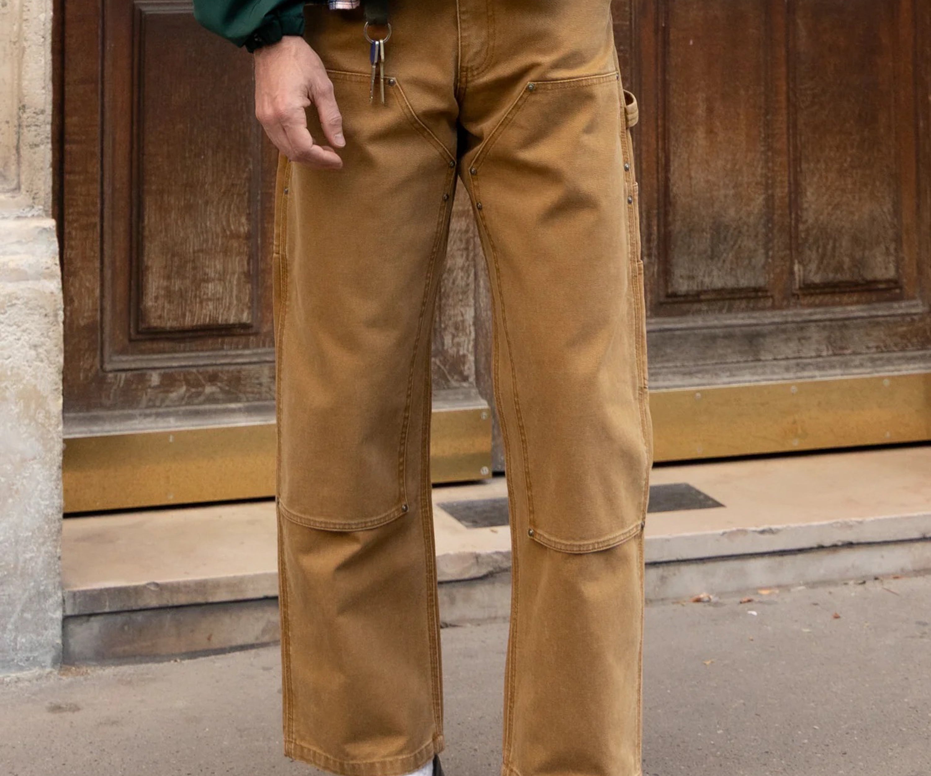 THE TILER WORK PANTS Pants US26 / DUCK BROWN - BRUT Clothing US