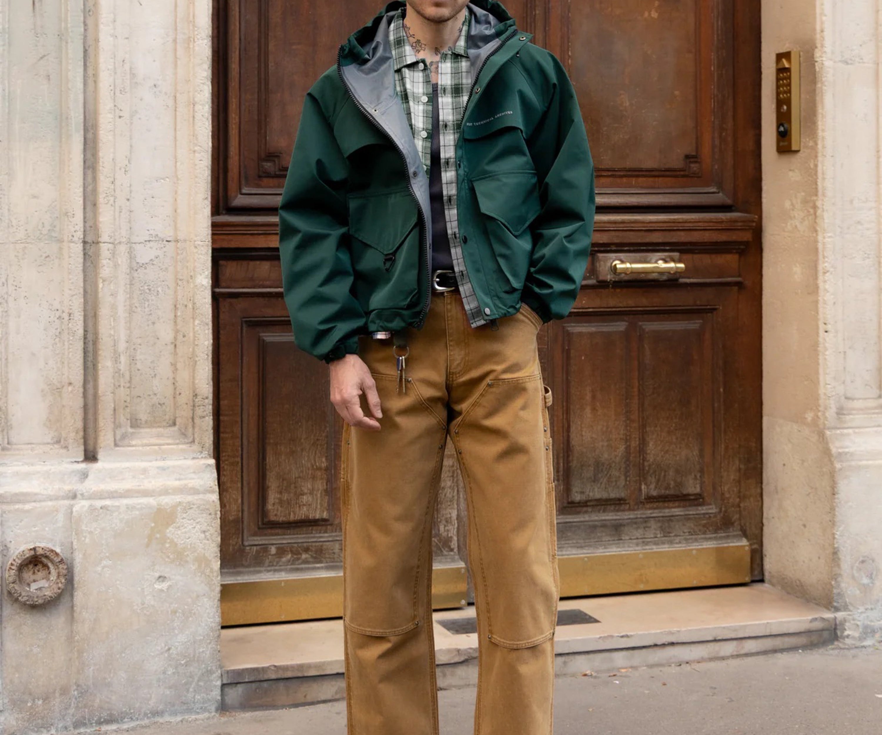 THE TILER WORK PANTS Pants US26 / DUCK BROWN - BRUT Clothing US