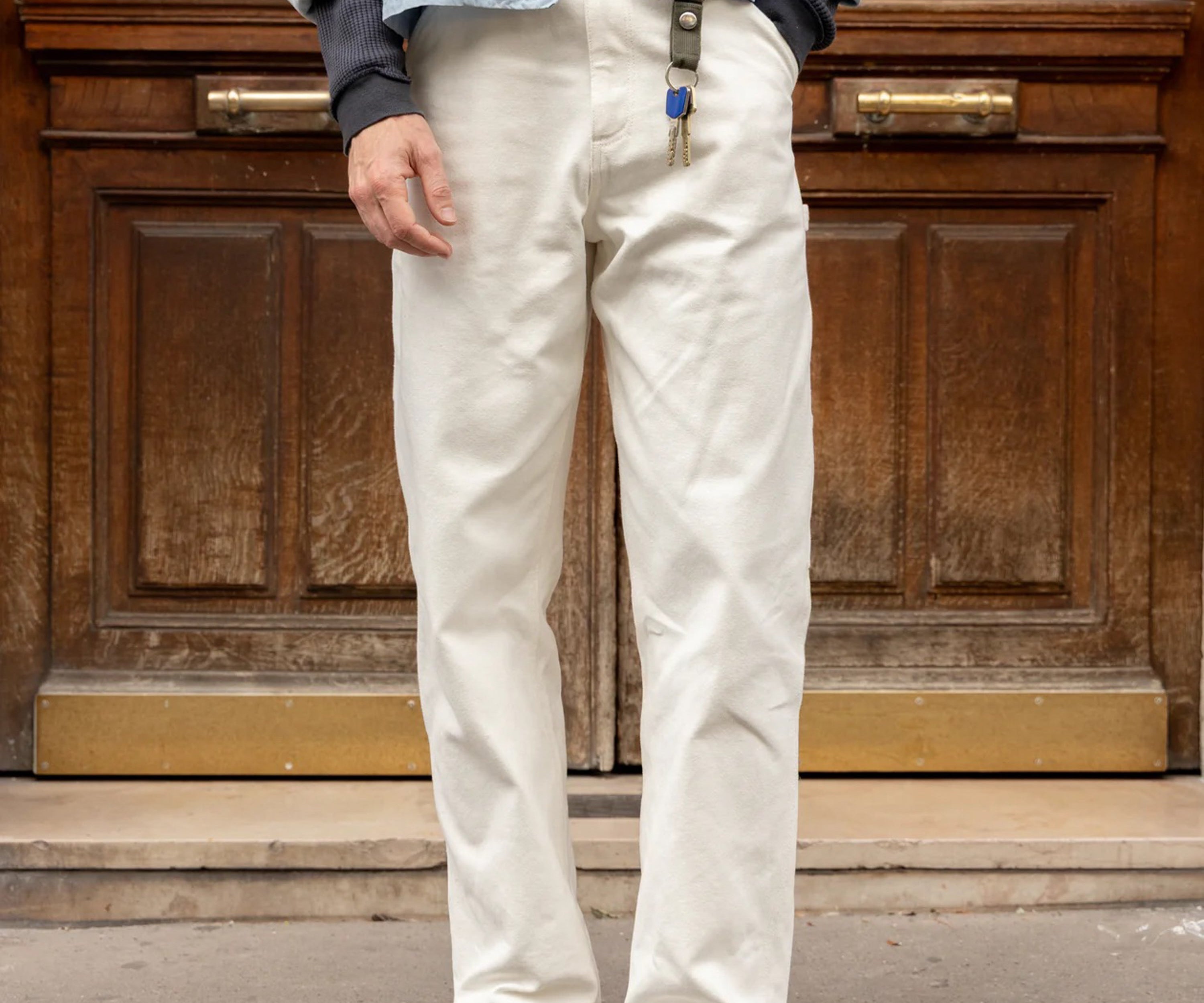 THE TOOLS PANTS Pants US26 / WHITE - BRUT Clothing US