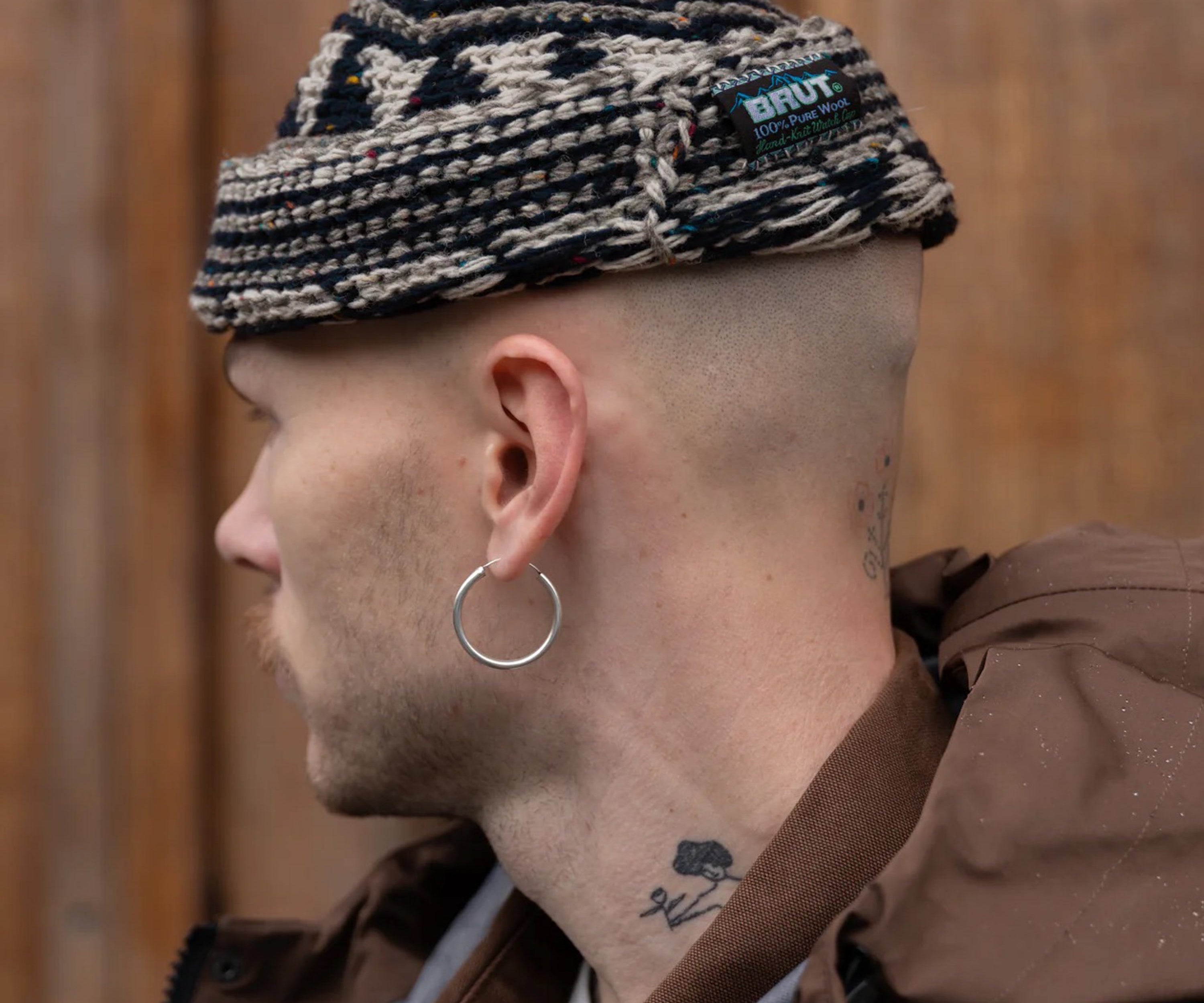 THE HAND-KNIT WATCH CAP Hats and Caps NAVY - BRUT Clothing US