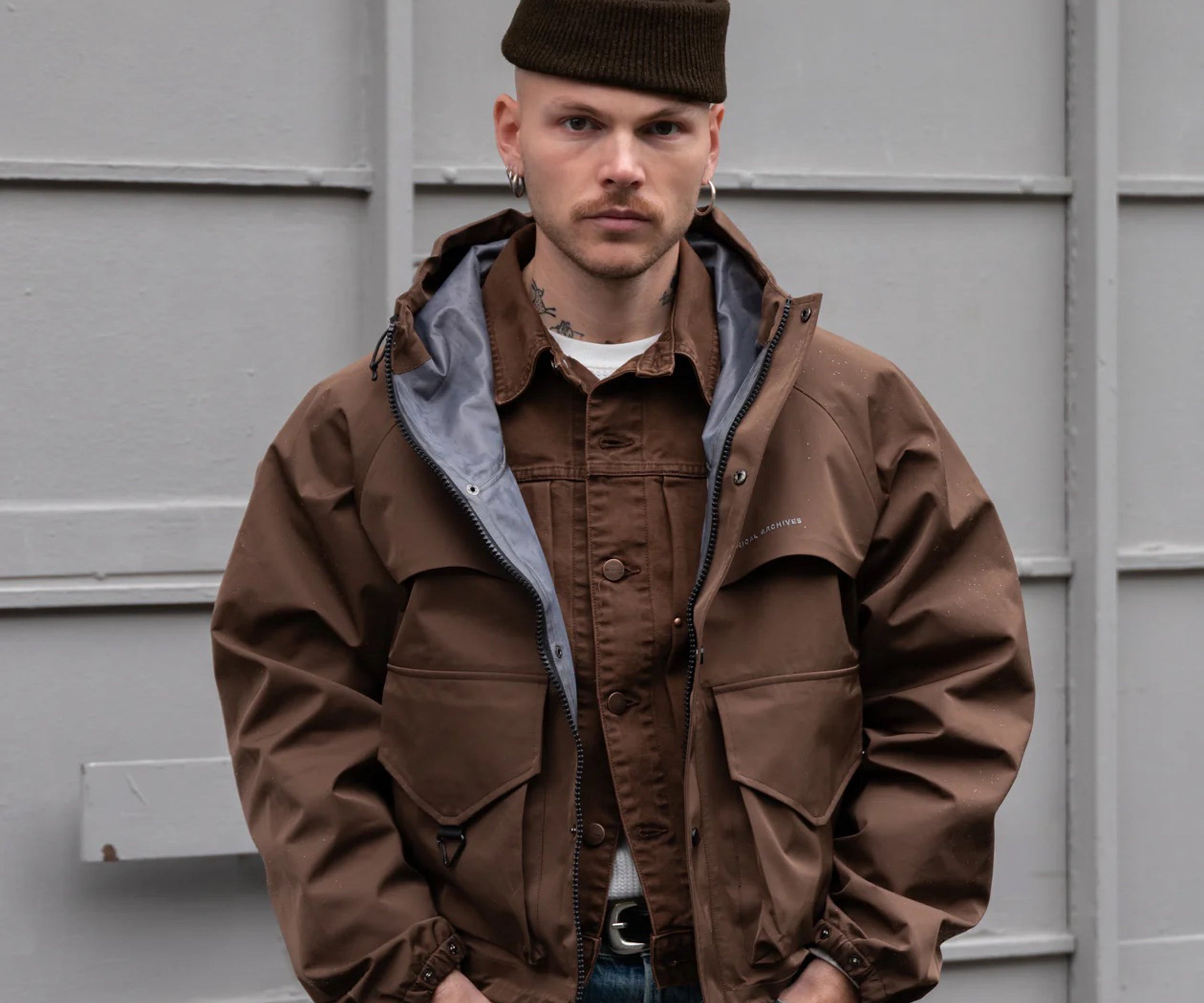 THE COMMANDO WATCH CAP Hats and Caps BROWN - BRUT Clothing US