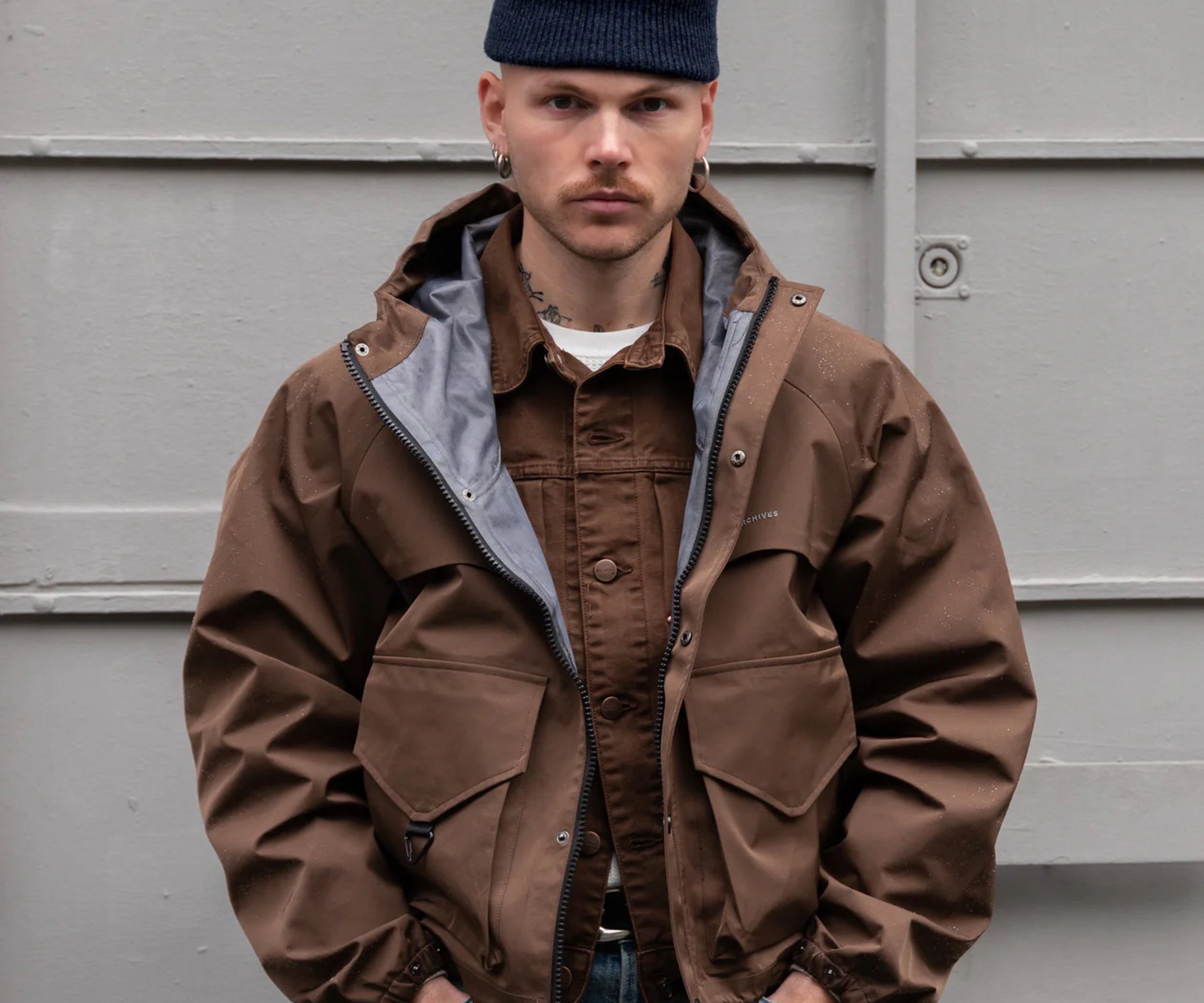 THE COMMANDO WATCH CAP Hats and Caps OXFORD BLUE - BRUT Clothing US
