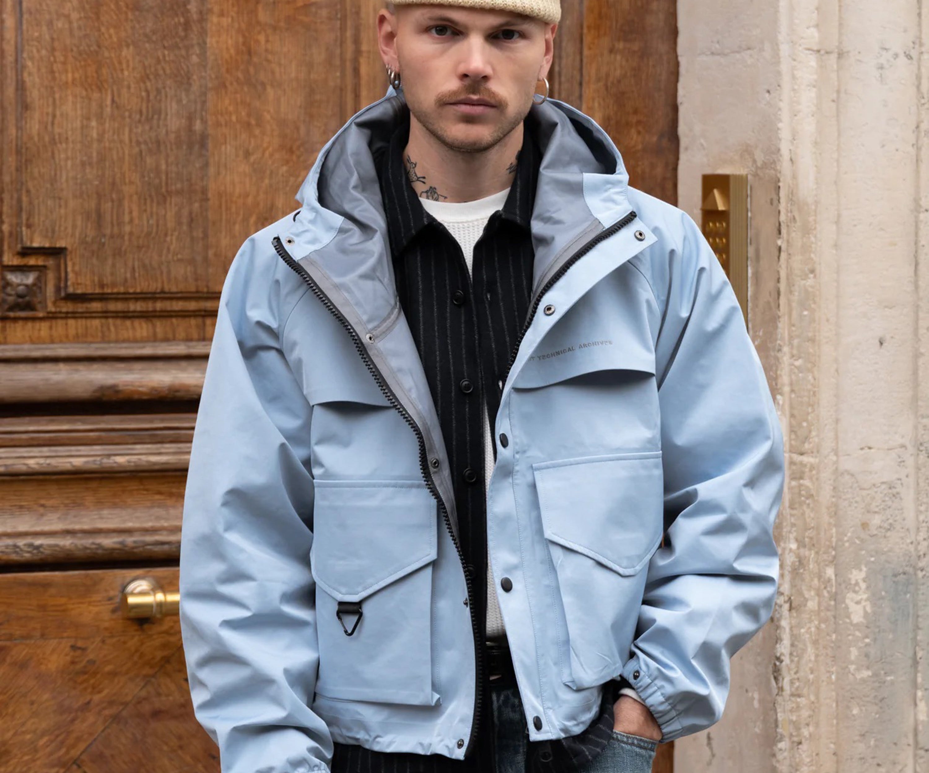 THE FISHERMAN HAT Hats and Caps ECRU - BRUT Clothing US