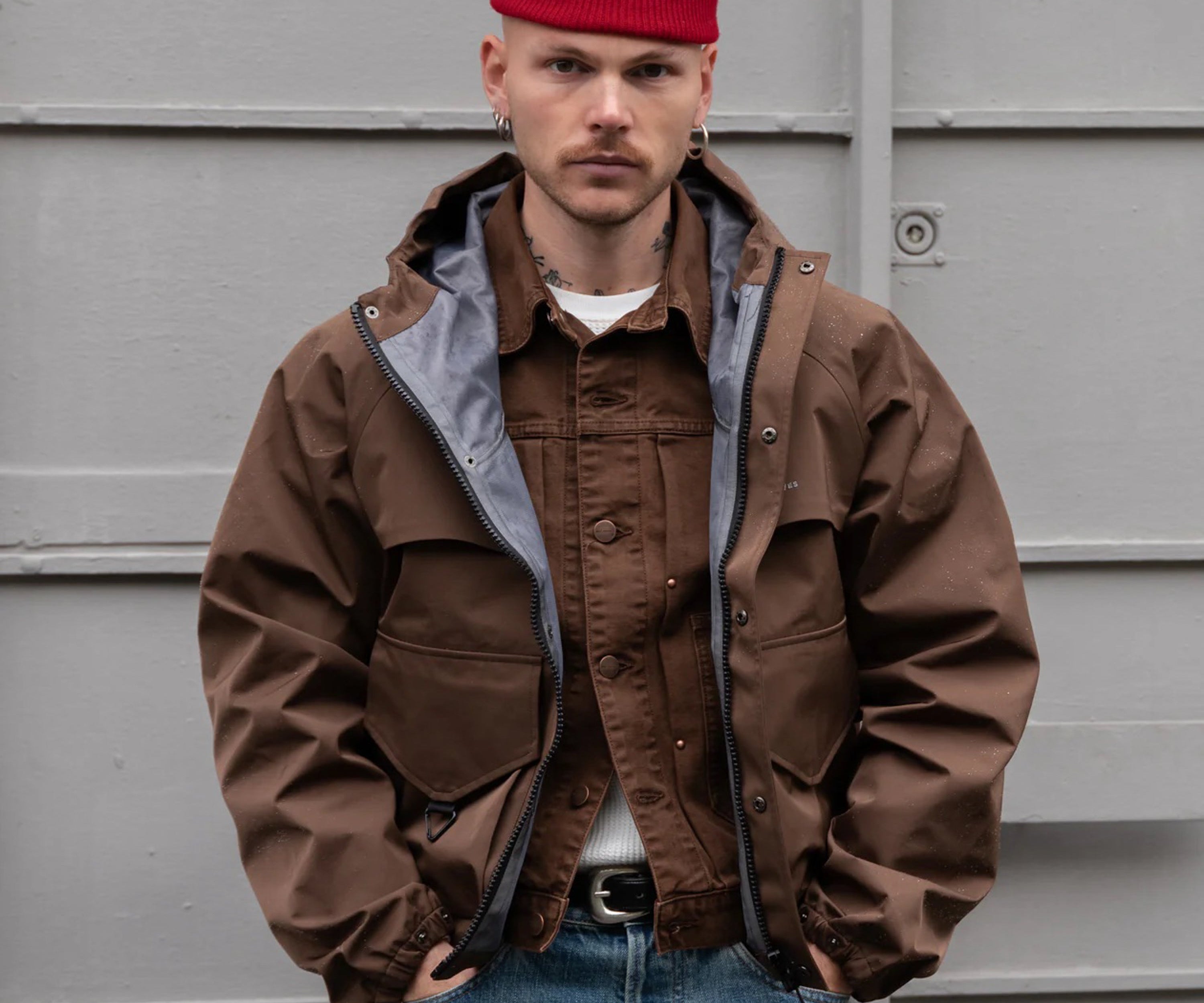 THE COMMANDO WATCH CAP Hats and Caps RED - BRUT Clothing US