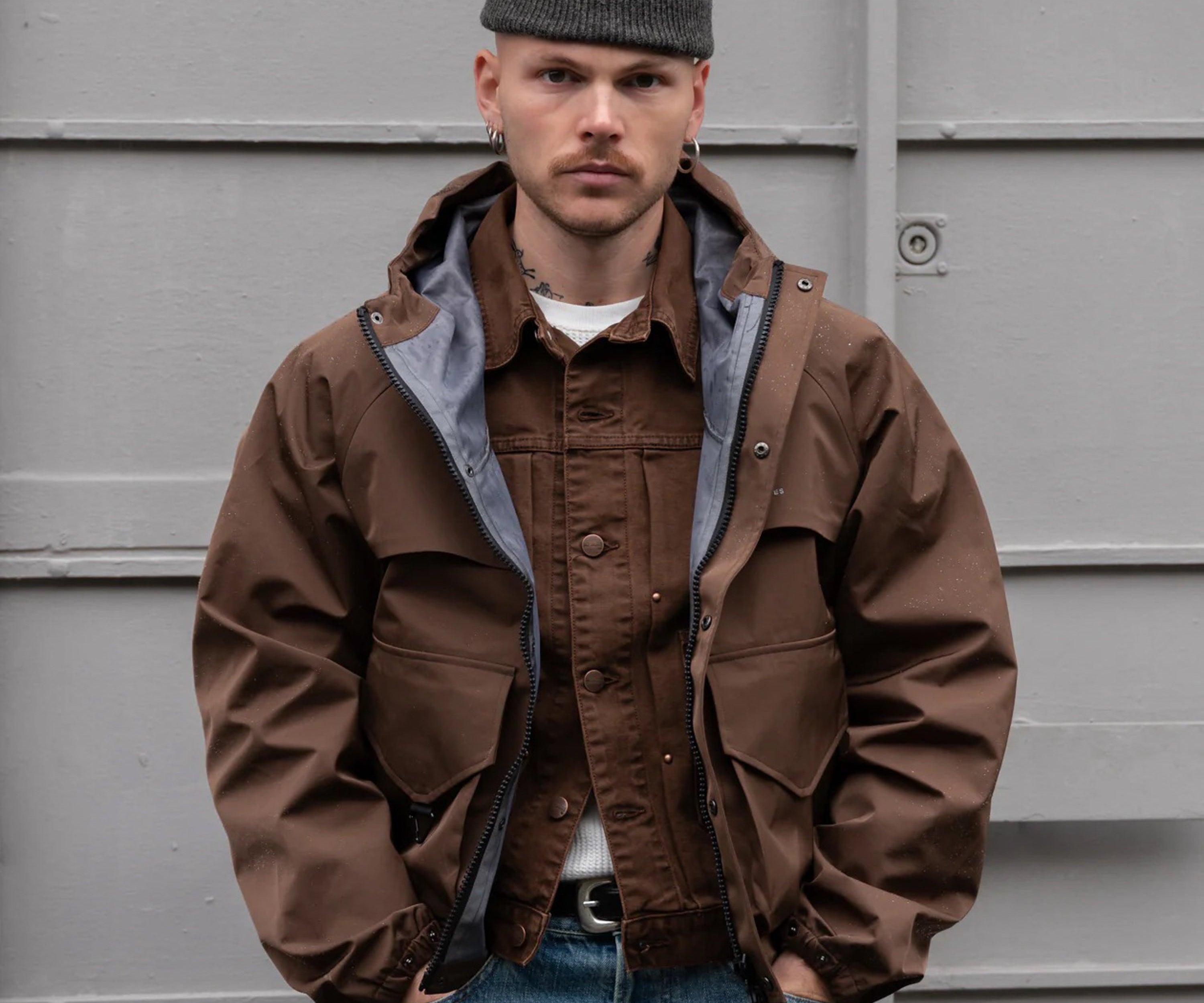 THE COMMANDO WATCH CAP Hats and Caps DARK HEATHER GREY - BRUT Clothing US