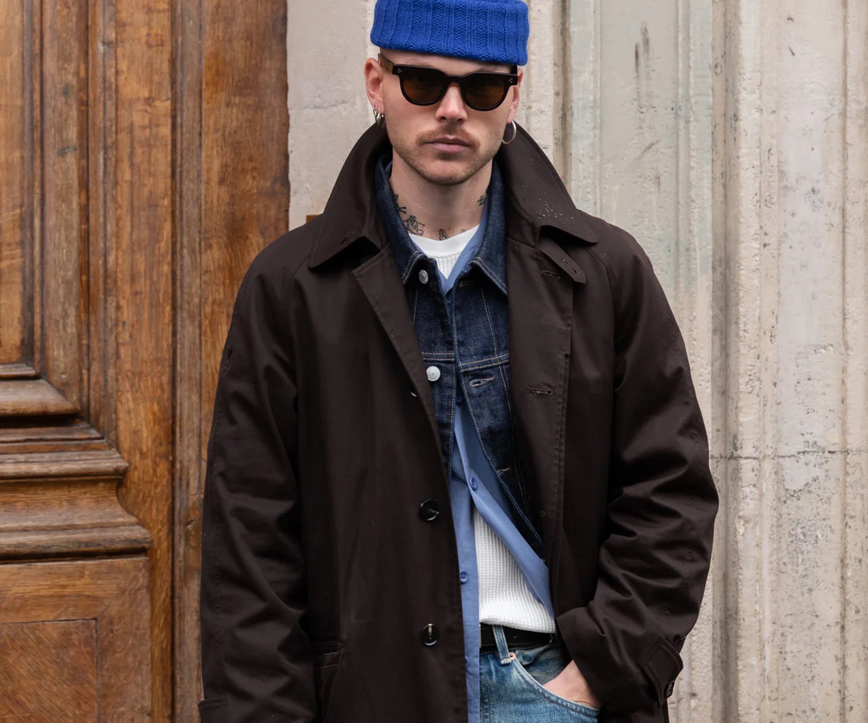 THE HEAVY WATCH CAP Hats and Caps COBALT - BRUT Clothing US
