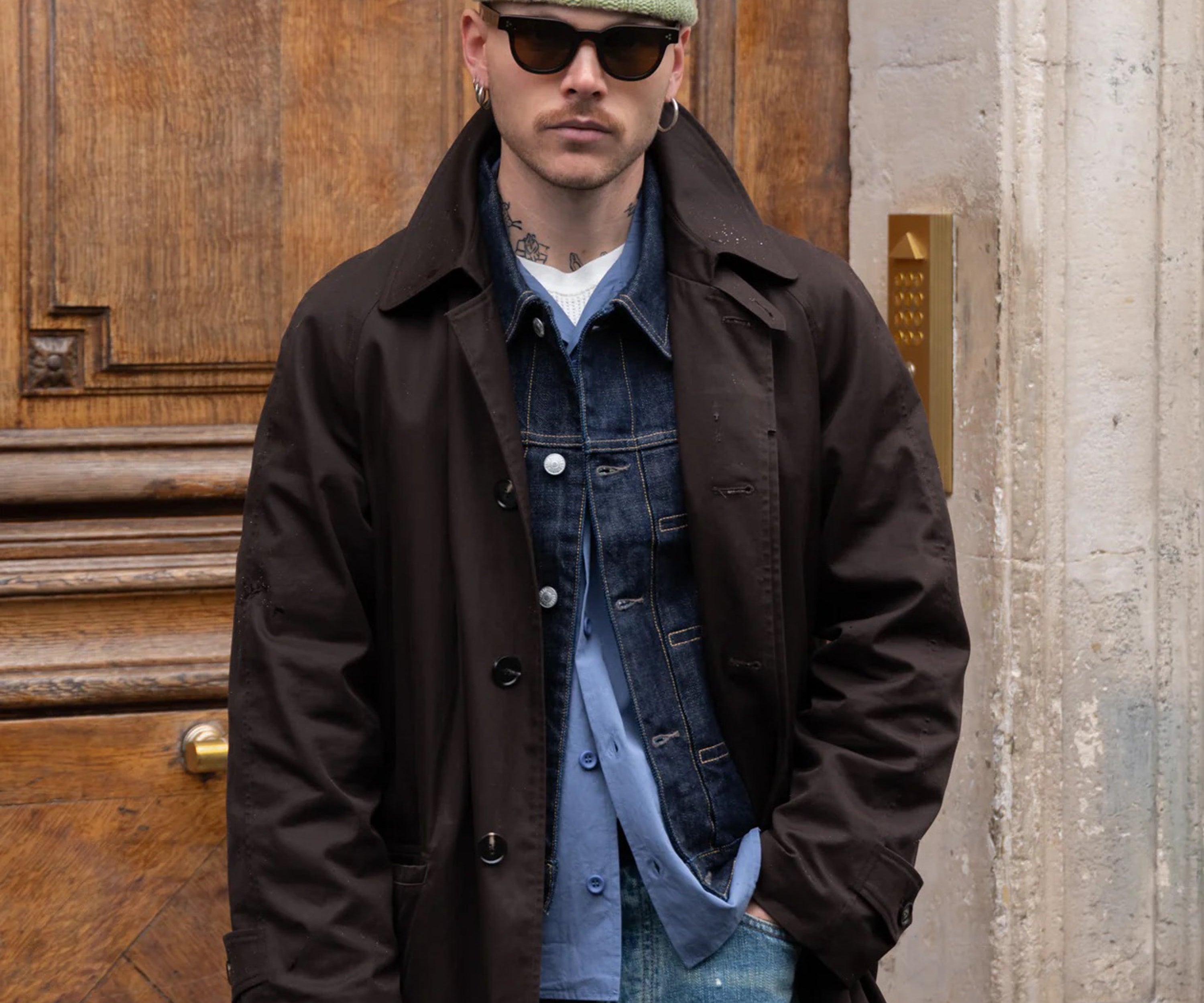 THE HEAVY WATCH CAP Hats and Caps LIGHT GREEN - BRUT Clothing US