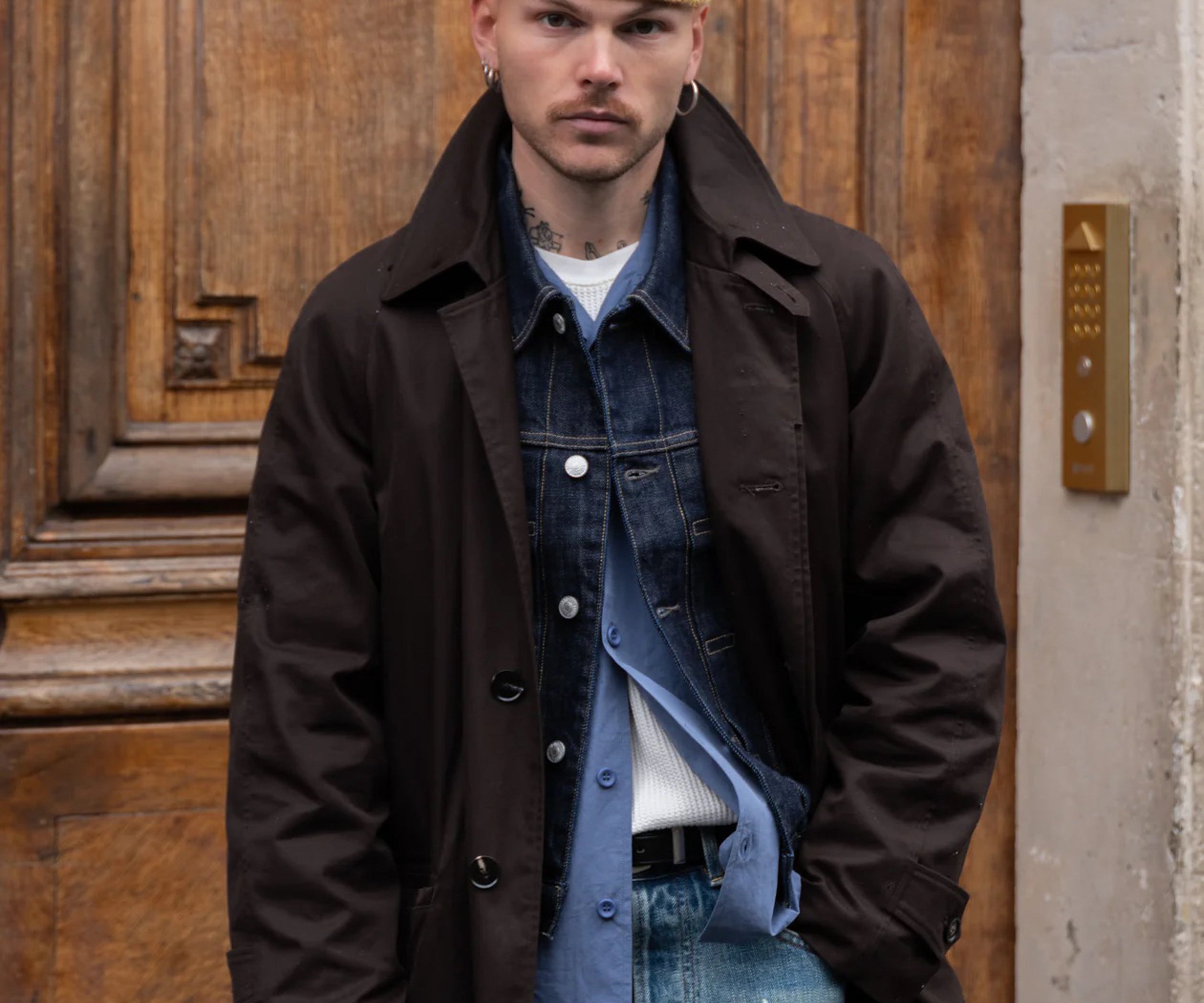 THE HEAVY WATCH CAP Hats and Caps EGGSHELL - BRUT Clothing US