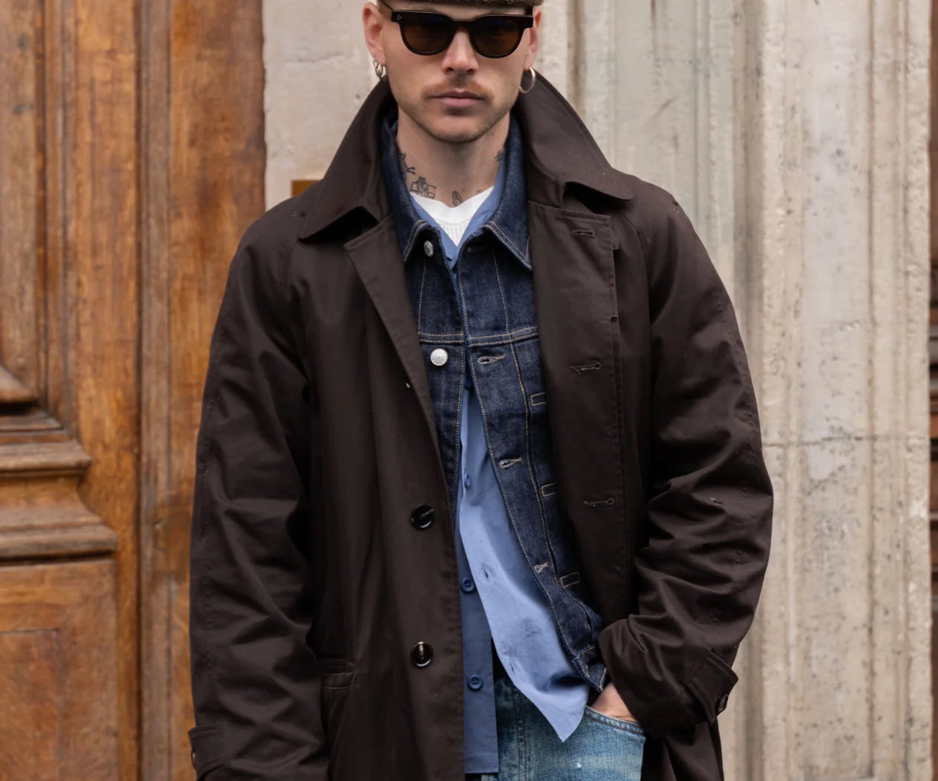 THE HEAVY WATCH CAP Hats and Caps BROWN - BRUT Clothing US
