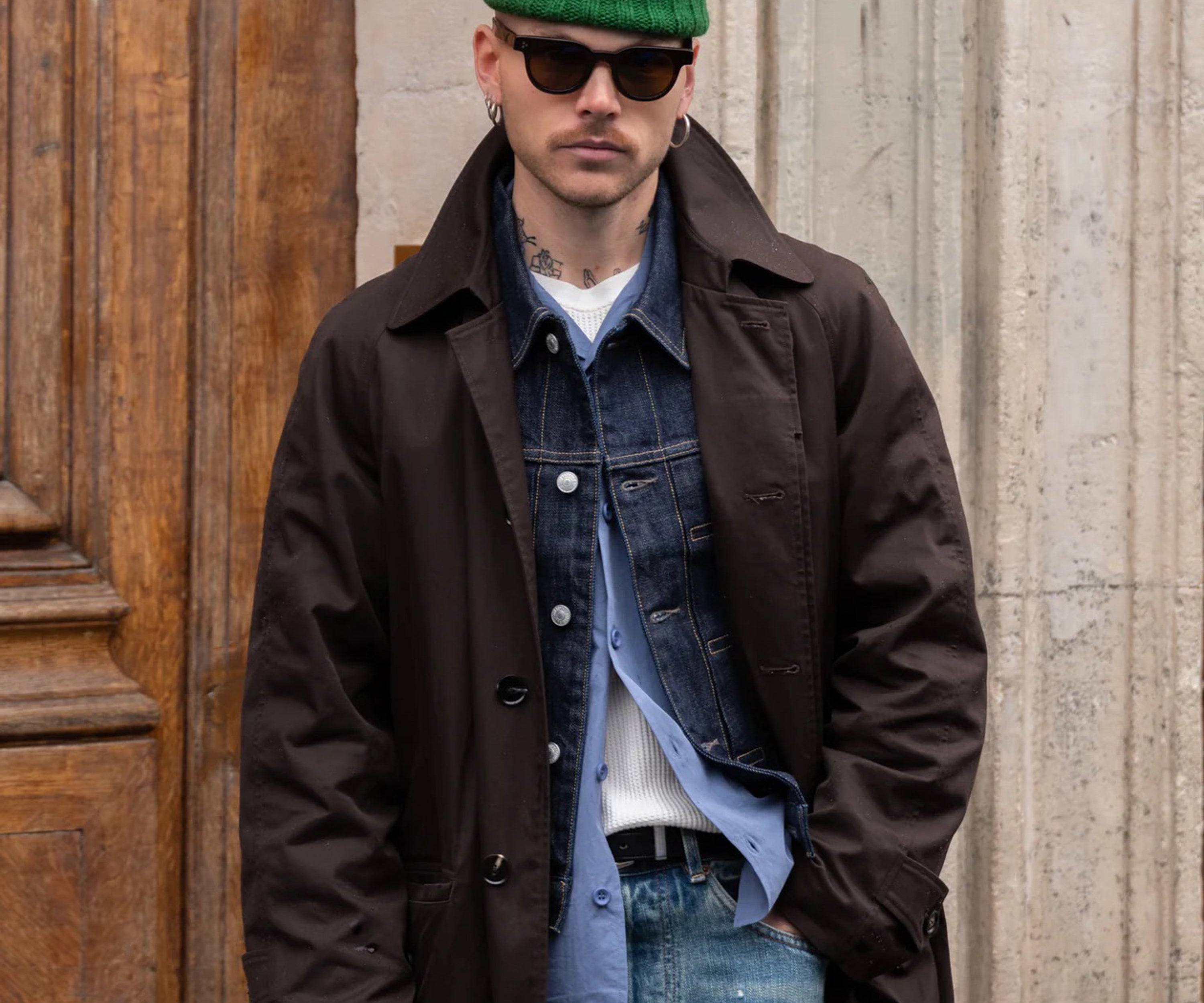 THE HEAVY WATCH CAP Hats and Caps GREEN - BRUT Clothing US