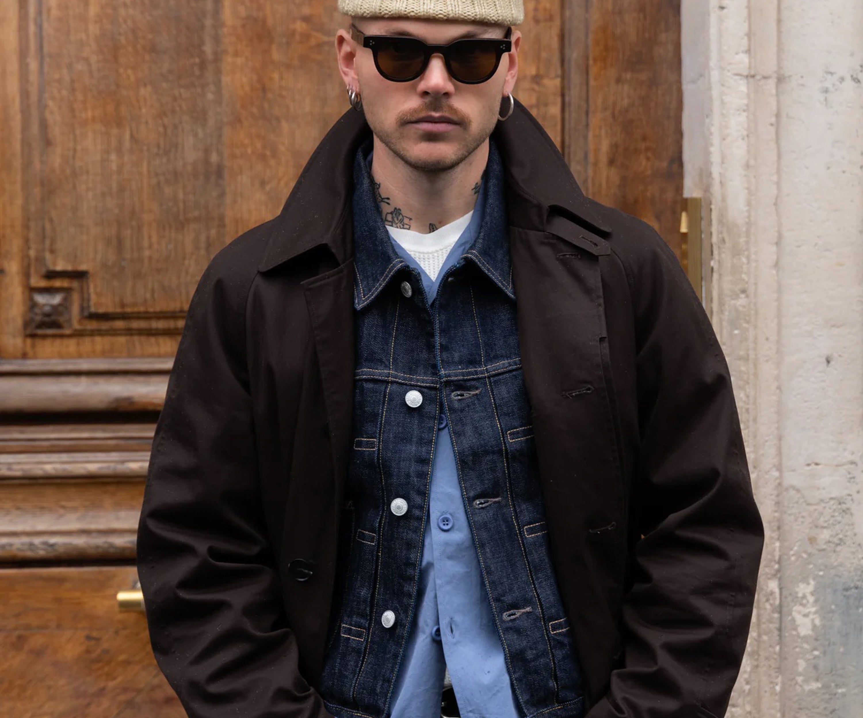 THE HEAVY WATCH CAP Hats and Caps ECRU - BRUT Clothing US