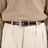 THE MACADAM BELT Belts SIZE 0 / HAVANA - BRUT Clothing US