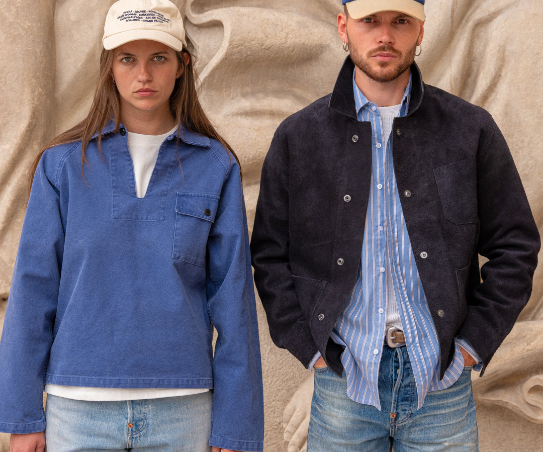 THE FISHERMAN SHIRT Shirts X-SMALL / BLUE - BRUT Clothing US