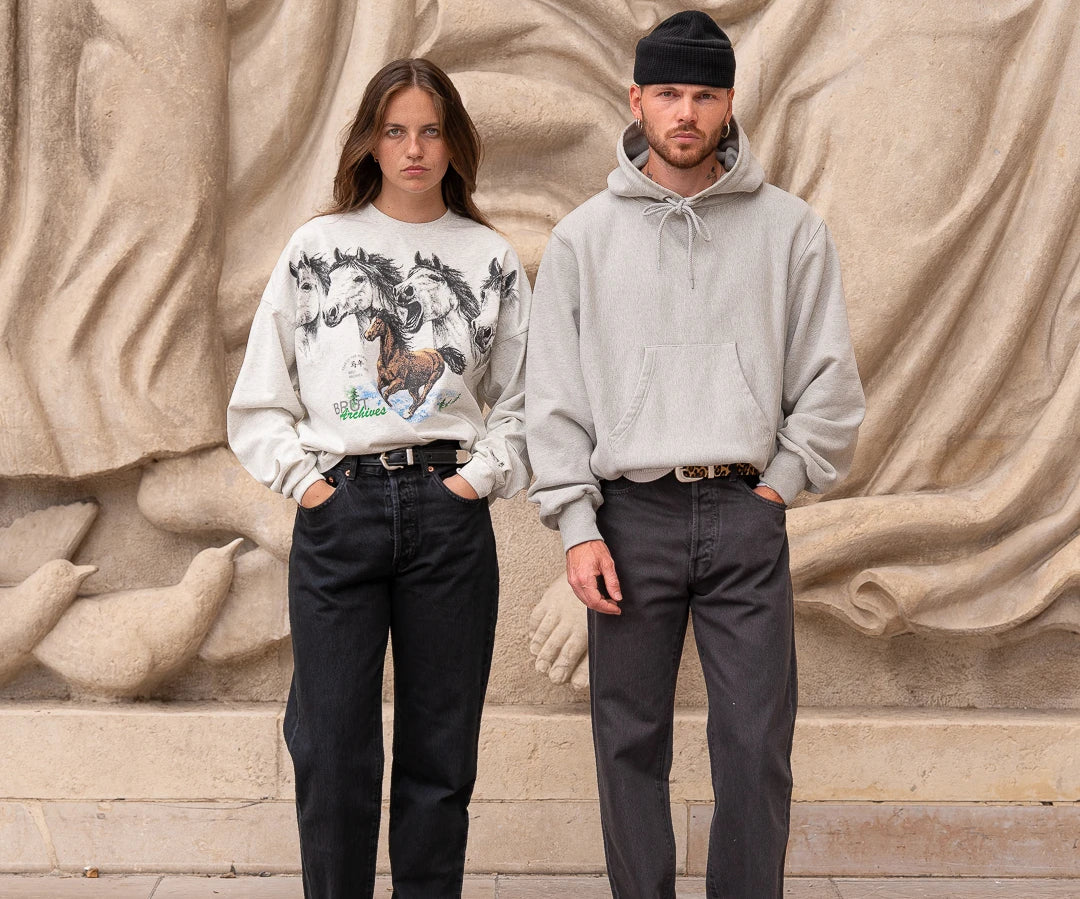 THE BEST DENIM Pants US26 / BLACK - BRUT Clothing US