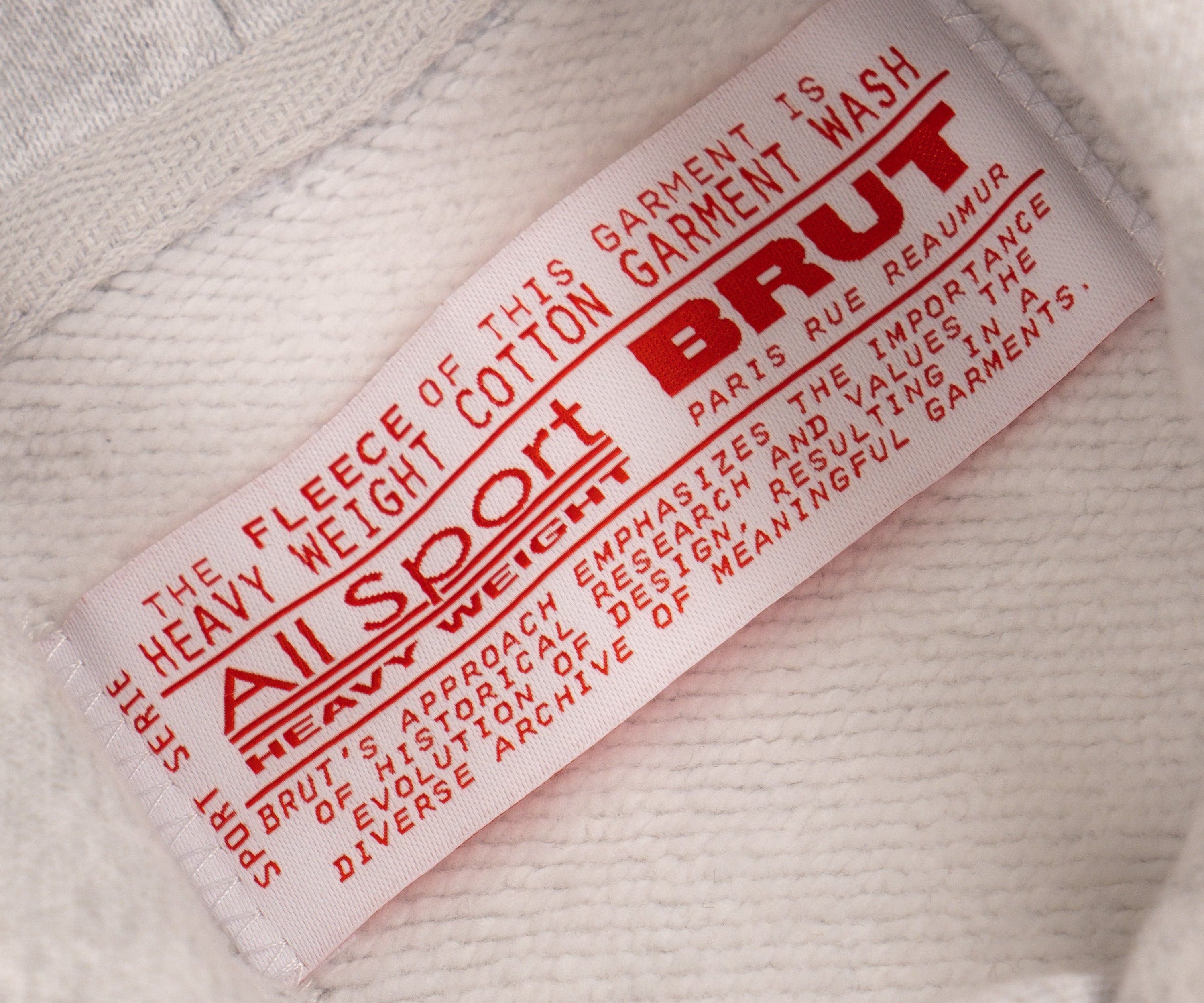 THE BEST SWEAT Sweatshirts X-SMALL / HEATHER GREY - BRUT Clothing US