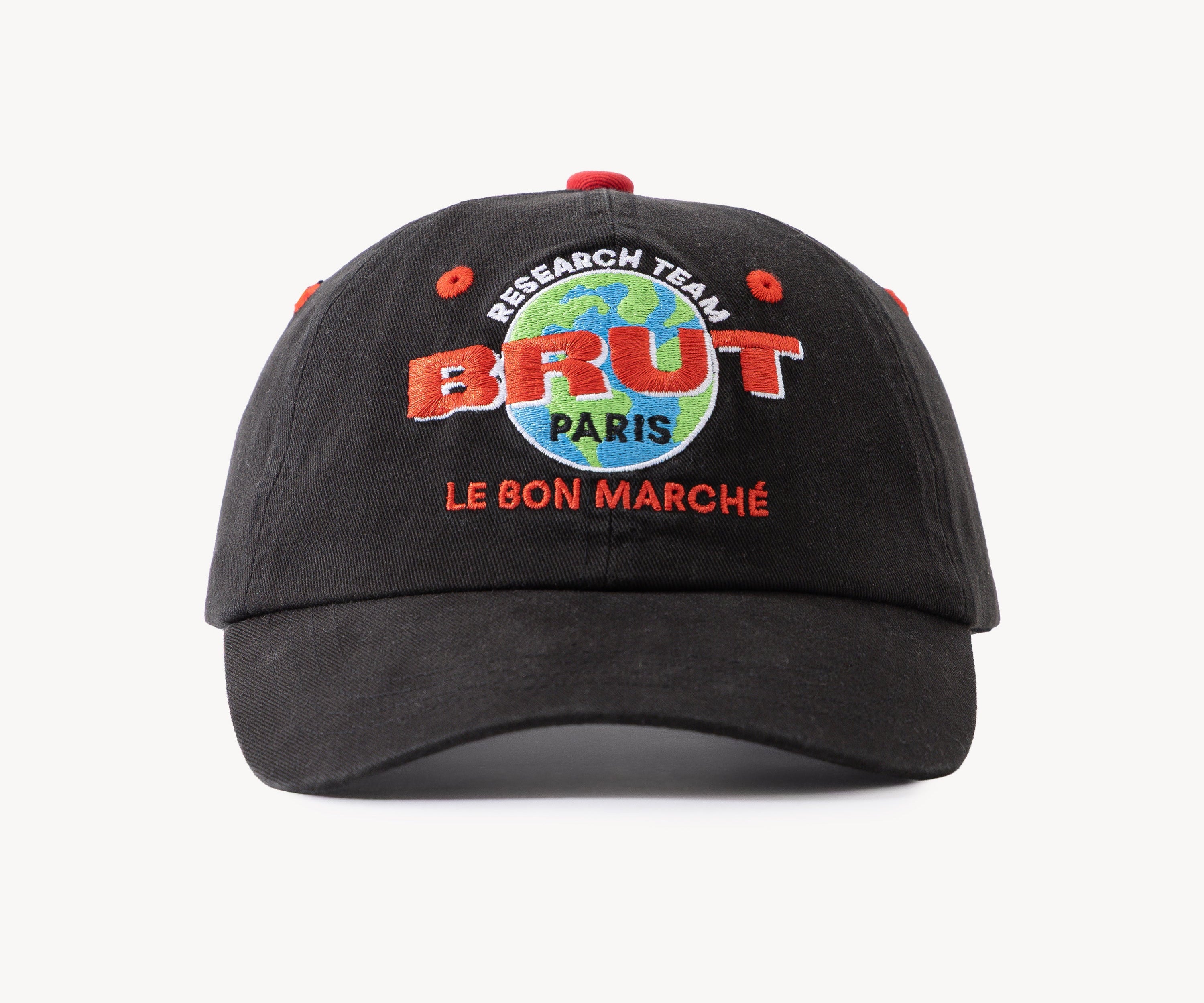 THE RESEARCH TEAM TOUR CAP Hats and Caps BLACK - BRUT Clothing US
