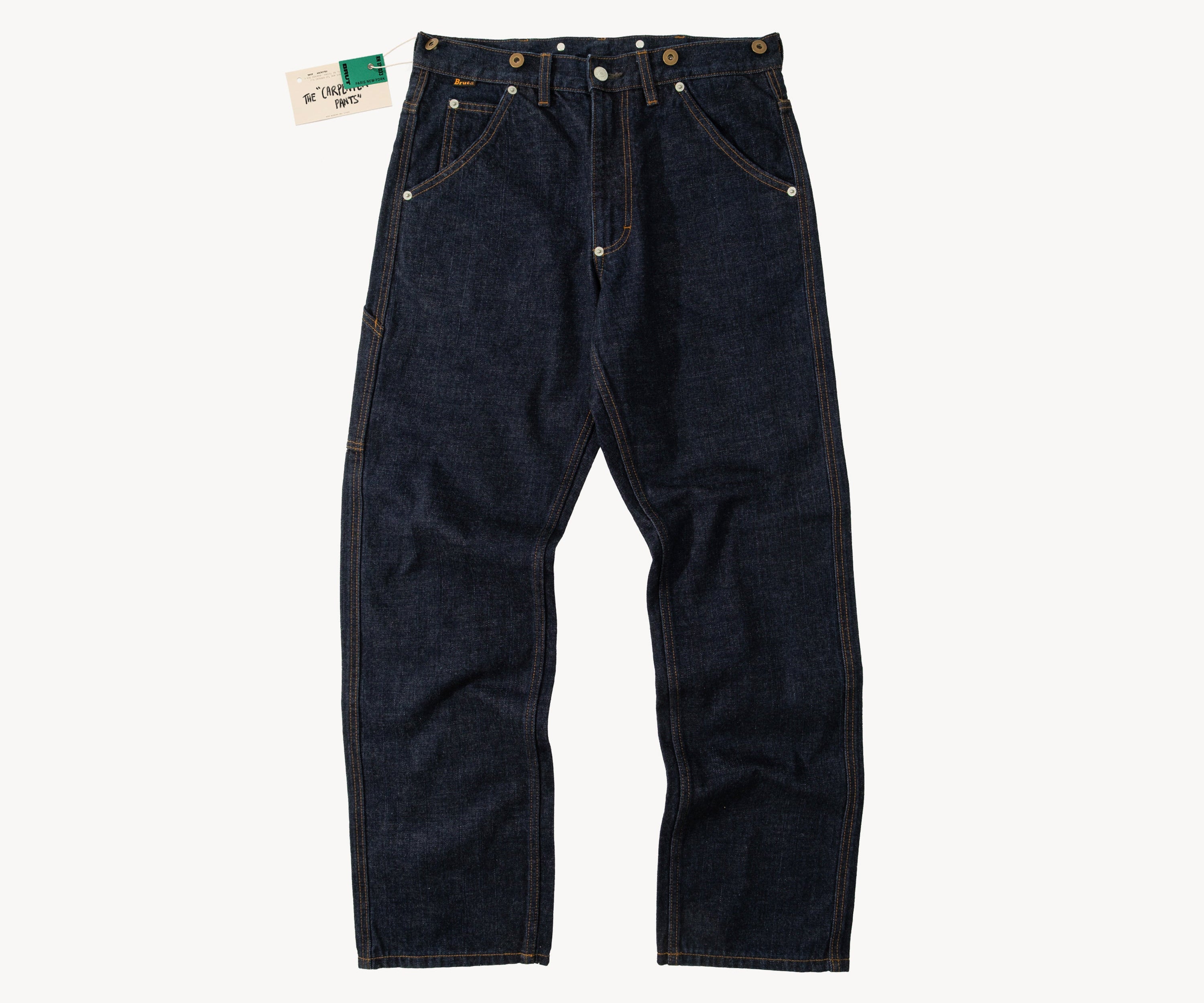 THE CARPENTER PANTS Pants US26 / RAW INDIGO - BRUT Clothing US