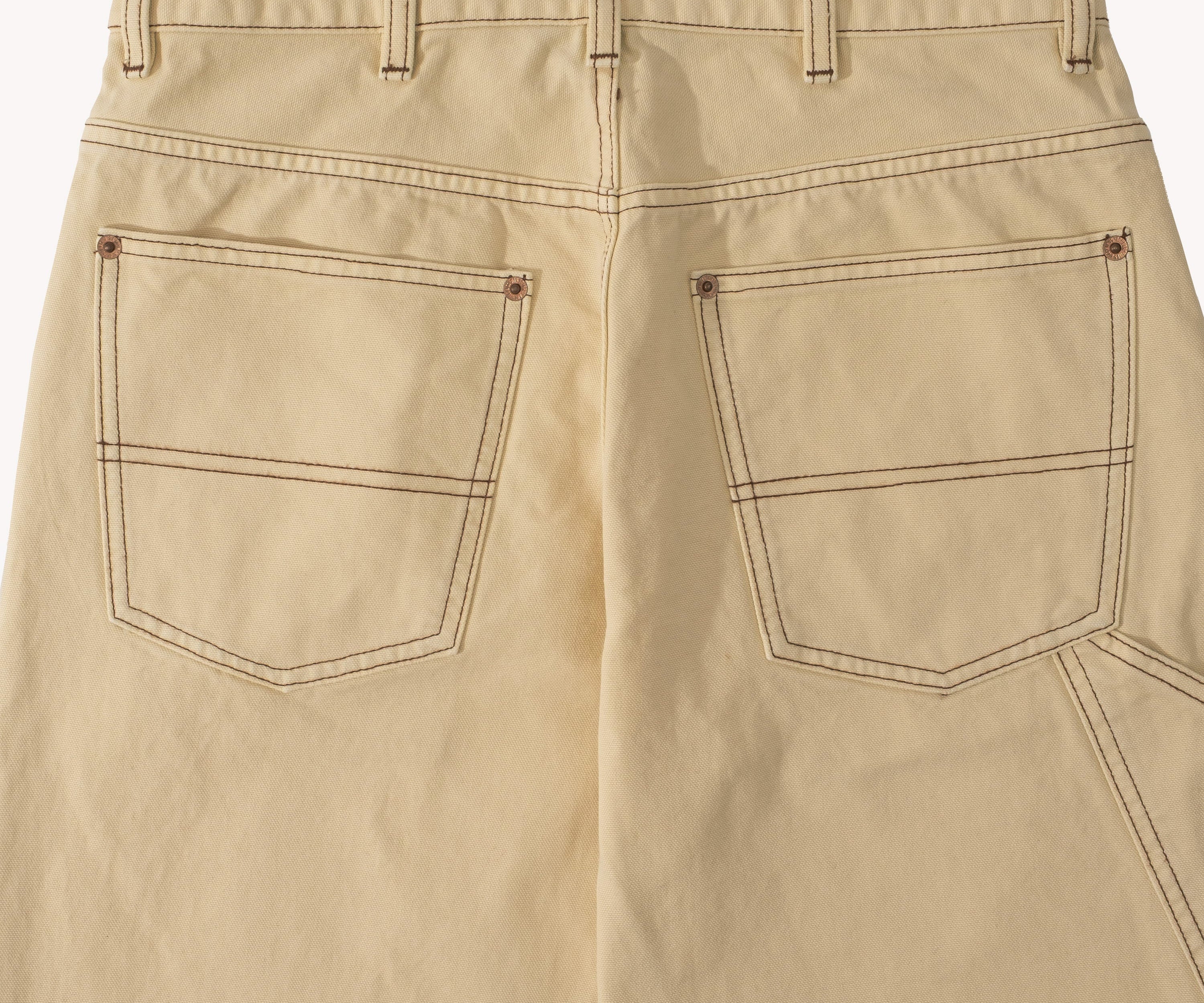 THE CARPENTER PANTS Pants US26 / BEIGE - BRUT Clothing US