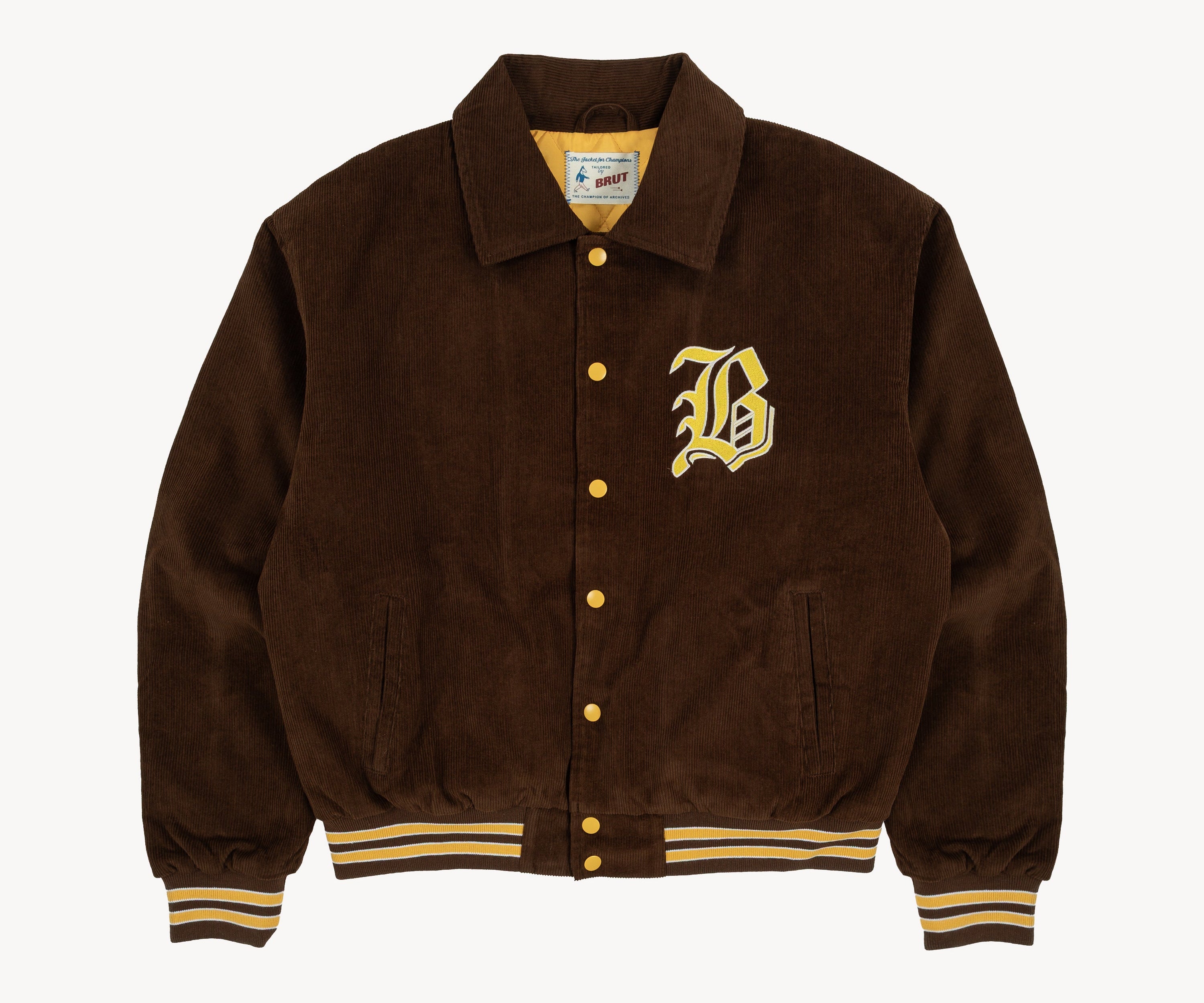 THE CHAMPION'S JACKET Coats & Jackets X-SMALL / BROWN - BRUT Clothing US