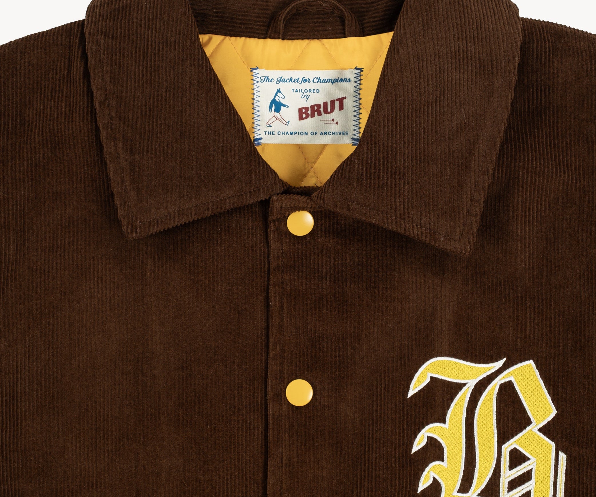 THE CHAMPION'S JACKET Coats & Jackets X-SMALL / BROWN - BRUT Clothing US